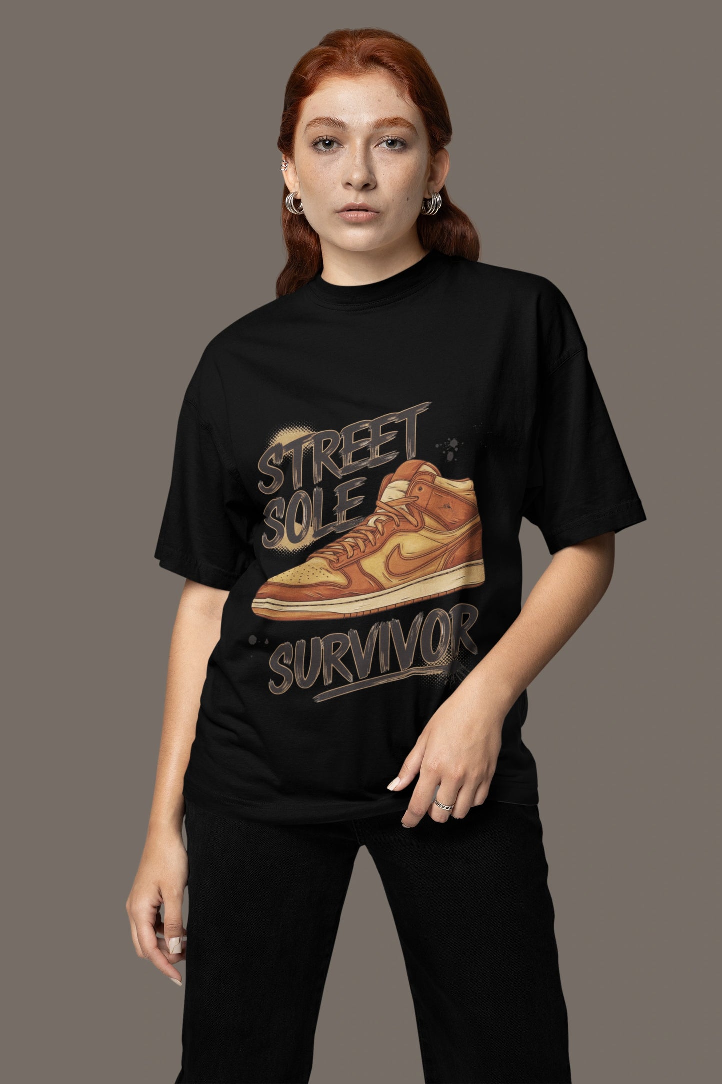 Street Sole Survivor – Oversized Tee