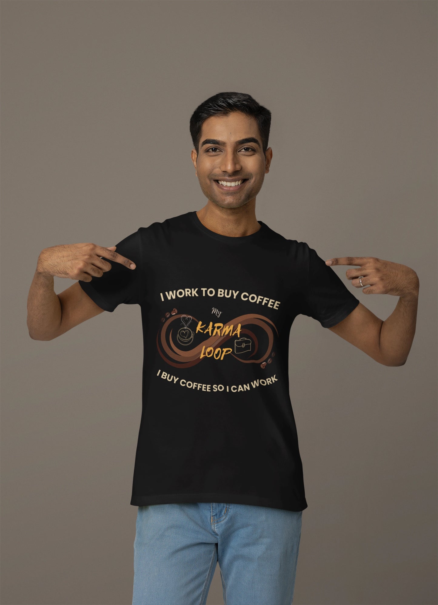 Coffee Karma Loop T-Shirt