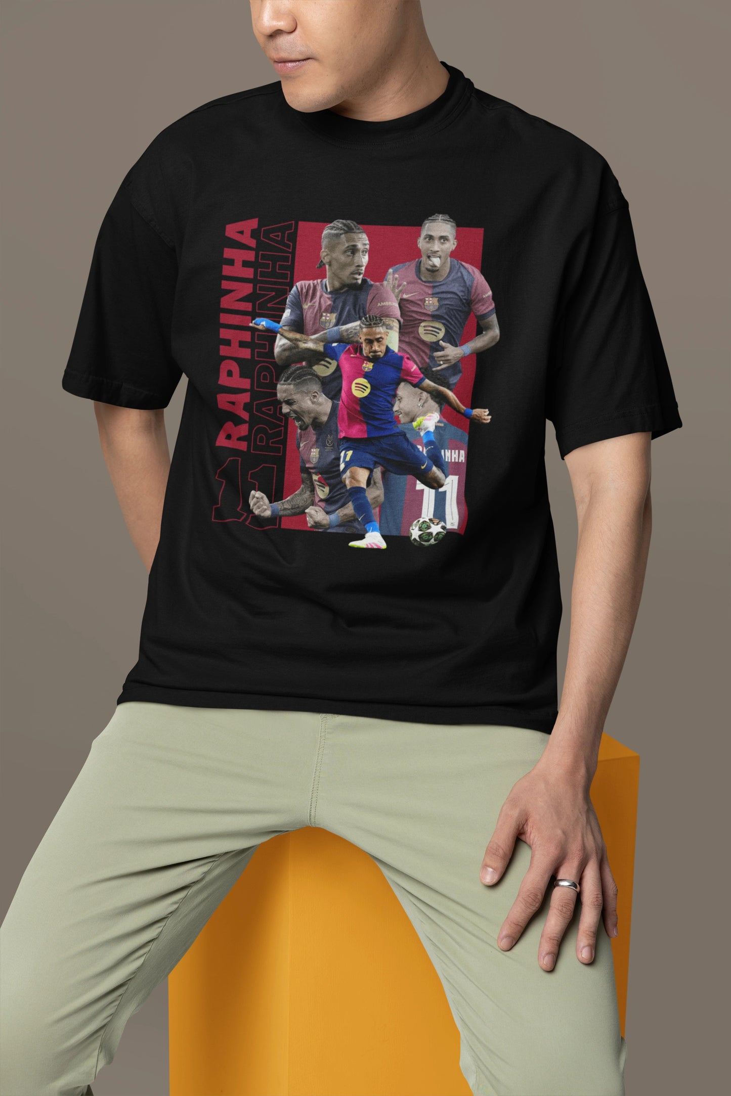 Raphinha – Football Players Edition Oversized T-Shirt