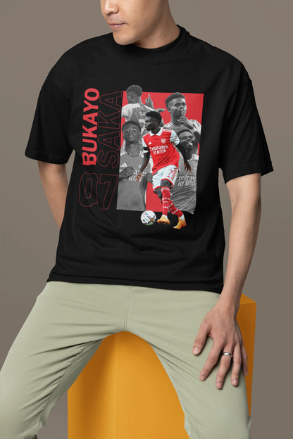 Bukayo Saka – Football Players Edition Oversized T-Shirt