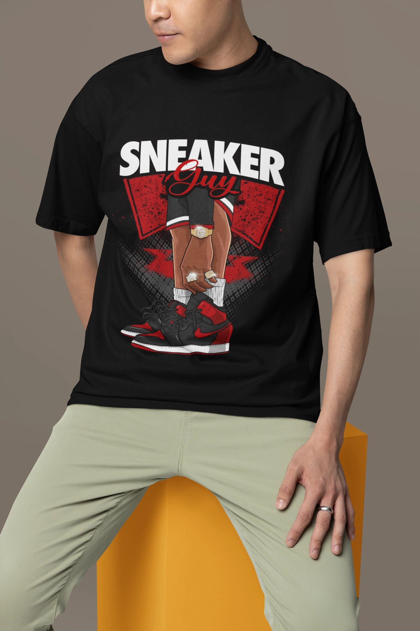 Sneaker Guy – Oversized Terry Tee