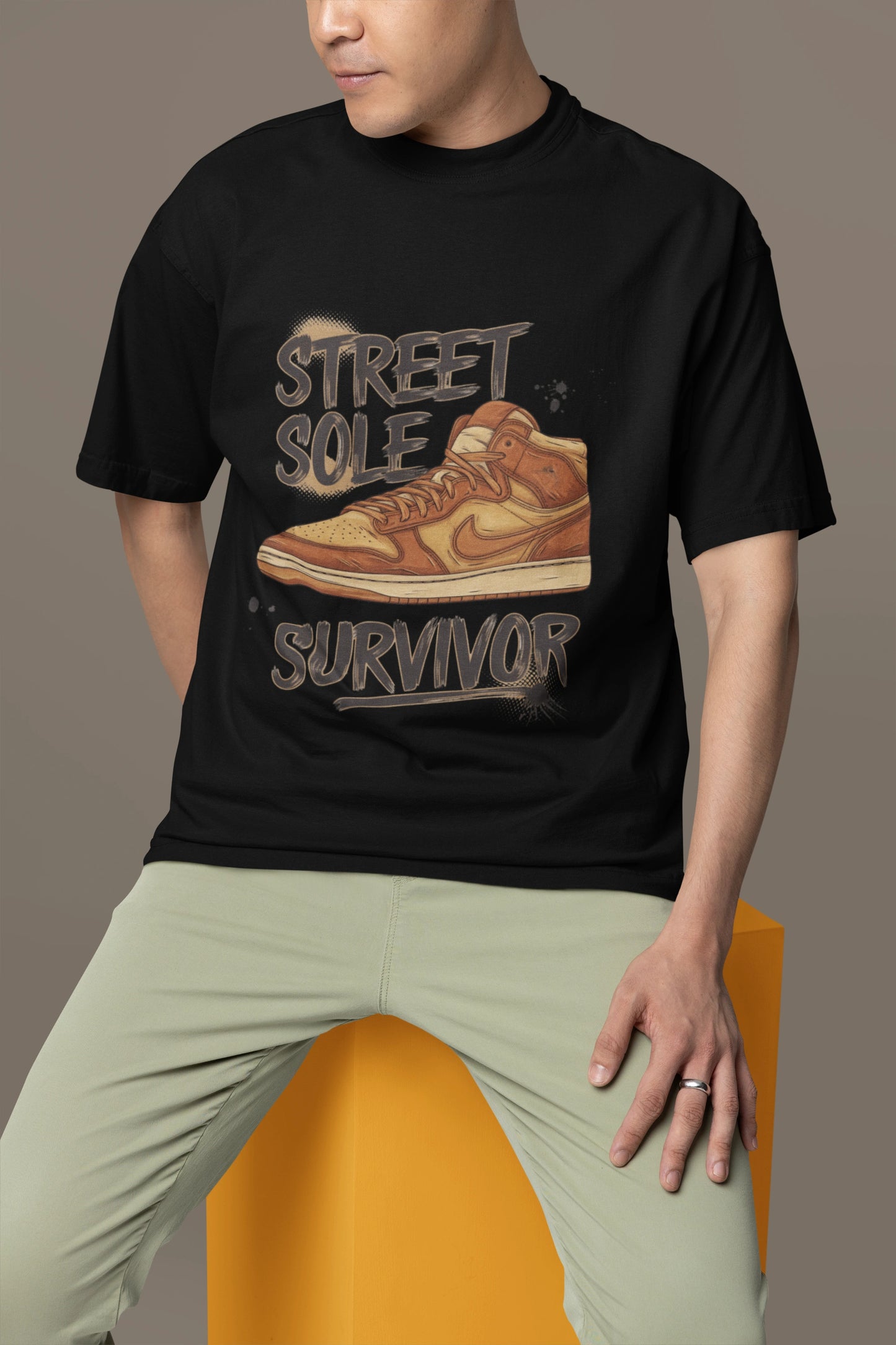 Street Sole Survivor – Oversized Tee