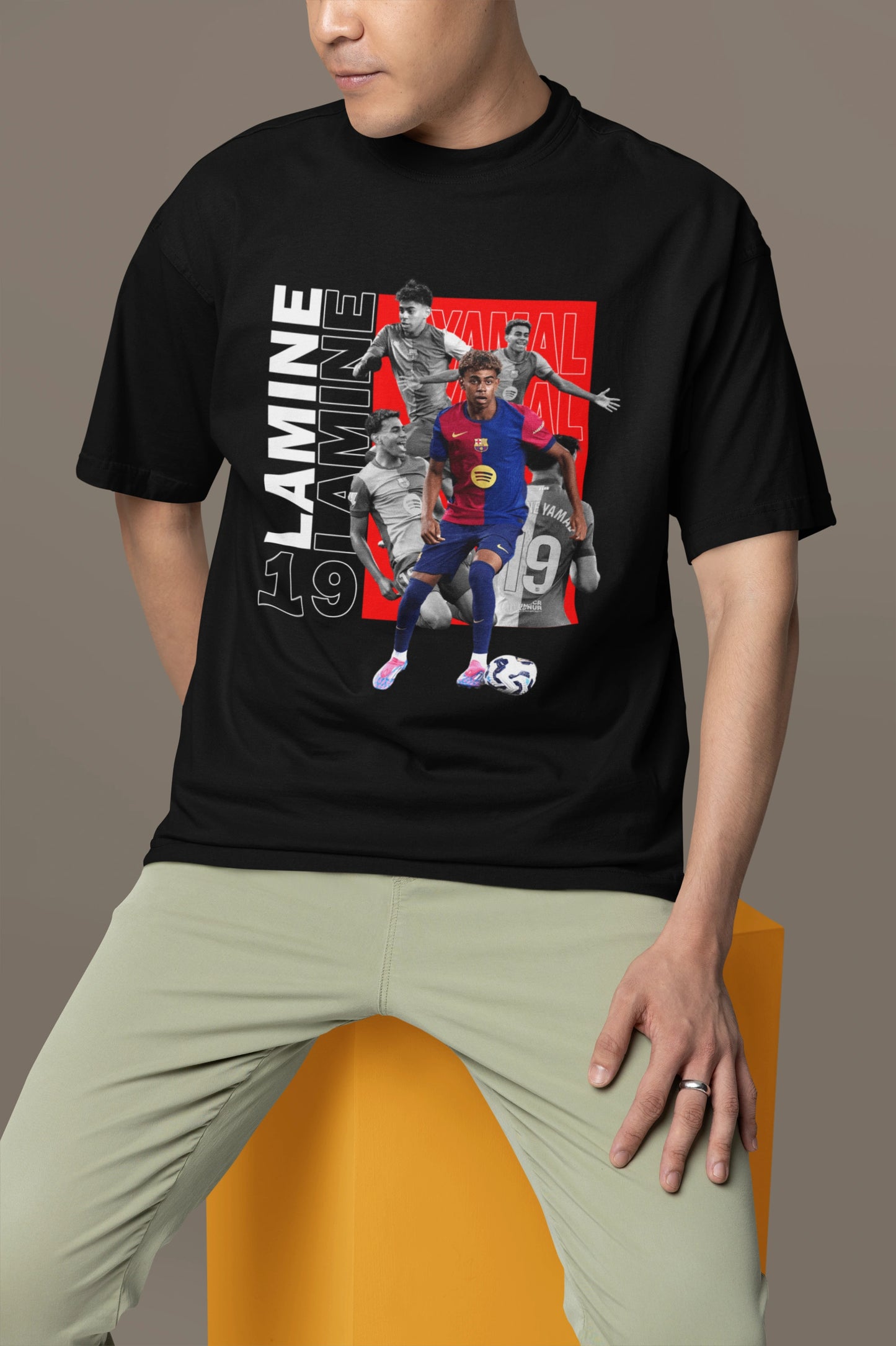Lamine Yamal – Football Players Edition Oversized T-Shirt