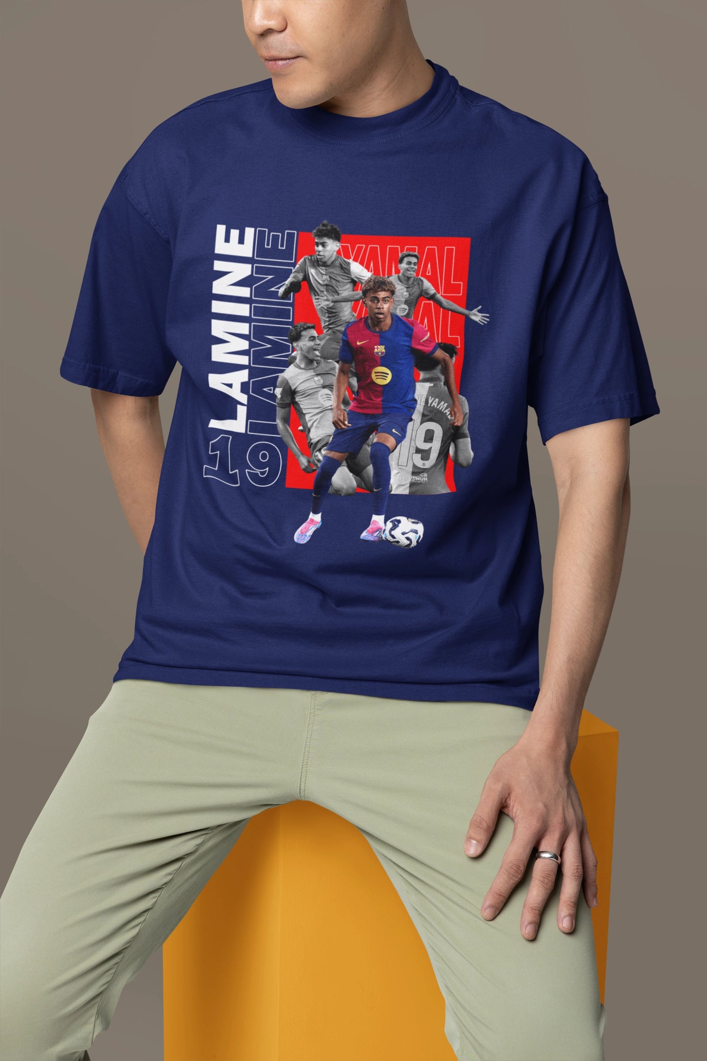 Lamine Yamal – Football Players Edition Oversized T-Shirt