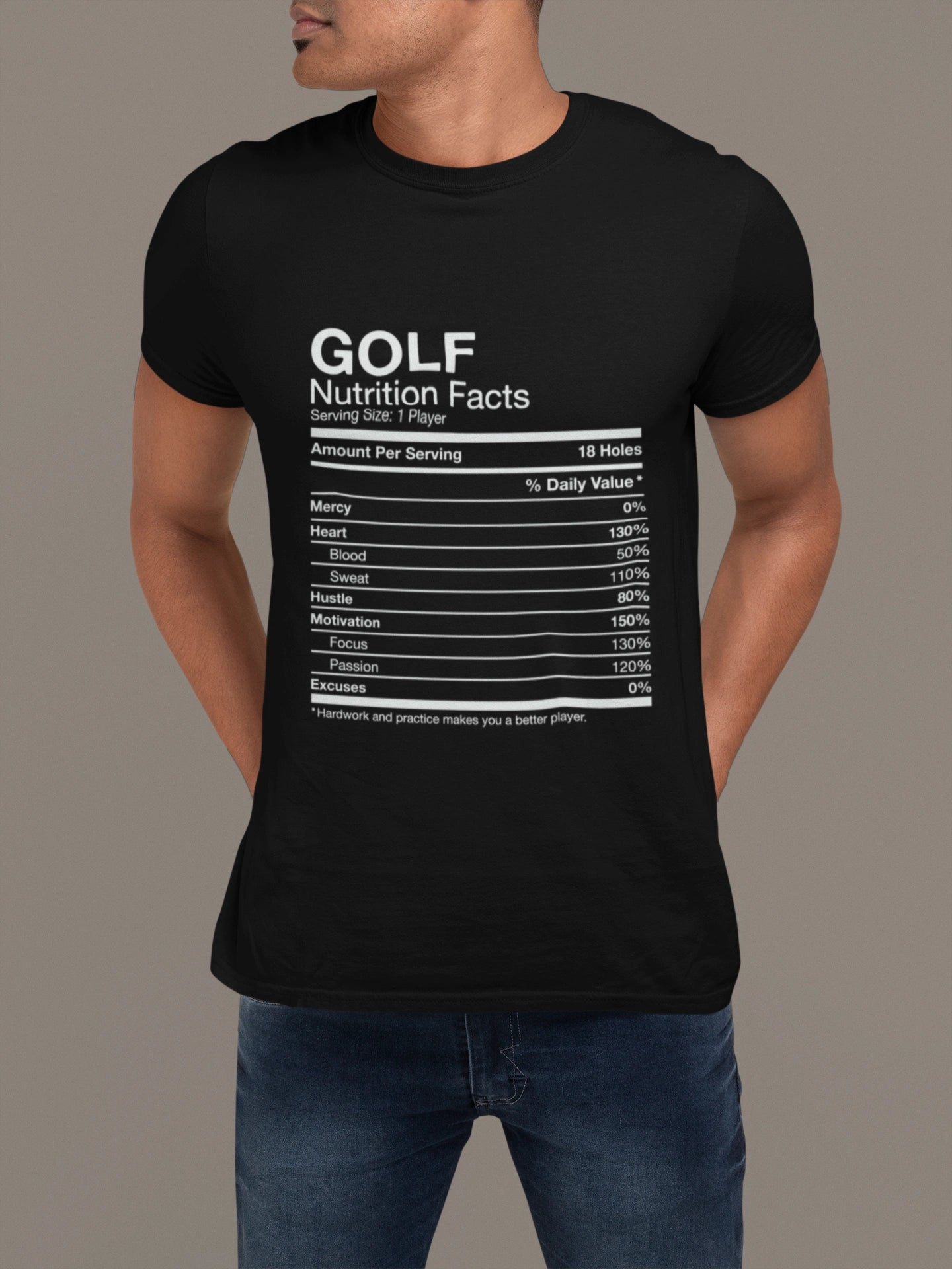 Golf Nutrition Facts