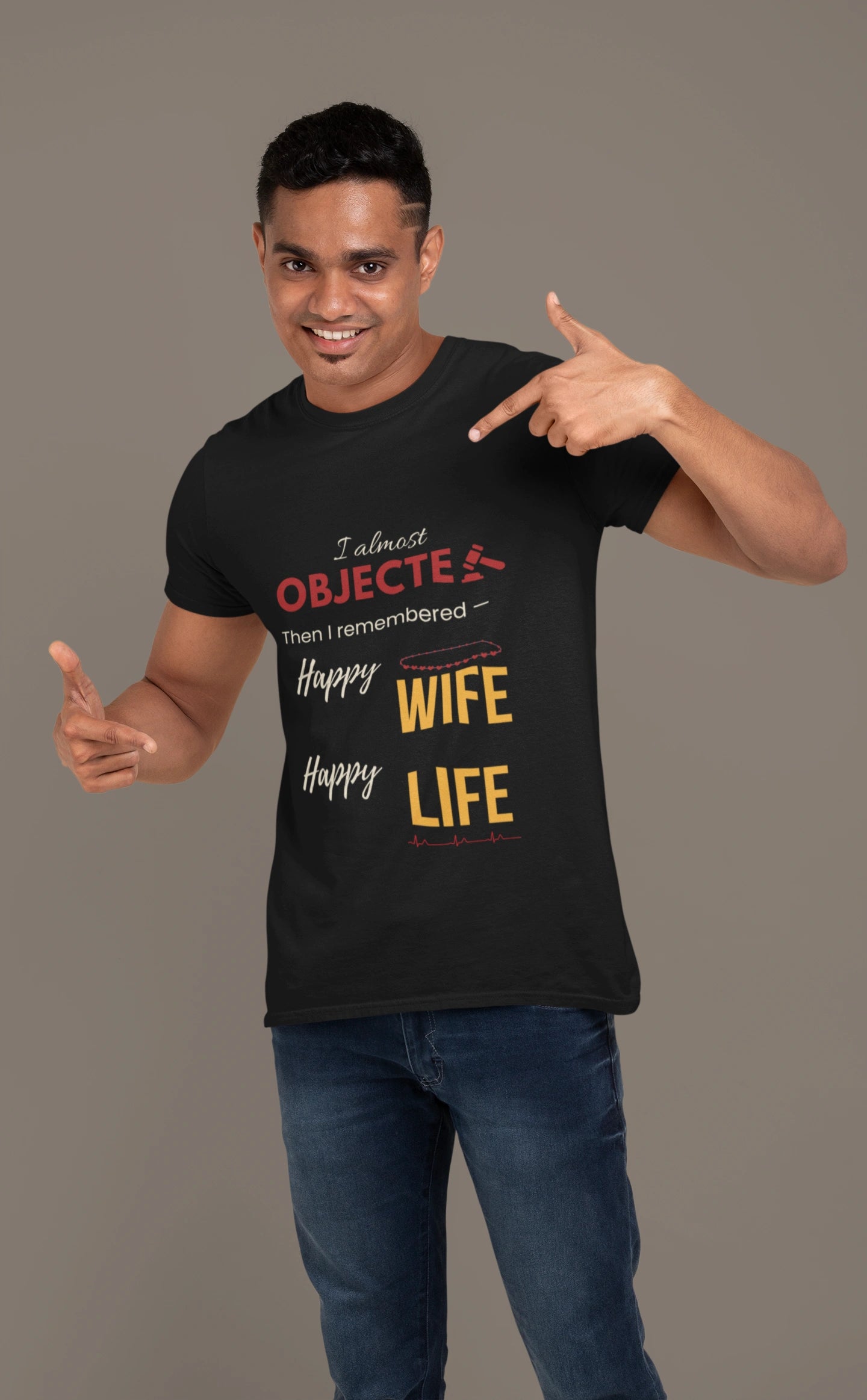 I Almost Objected – Husband Life T-shirt