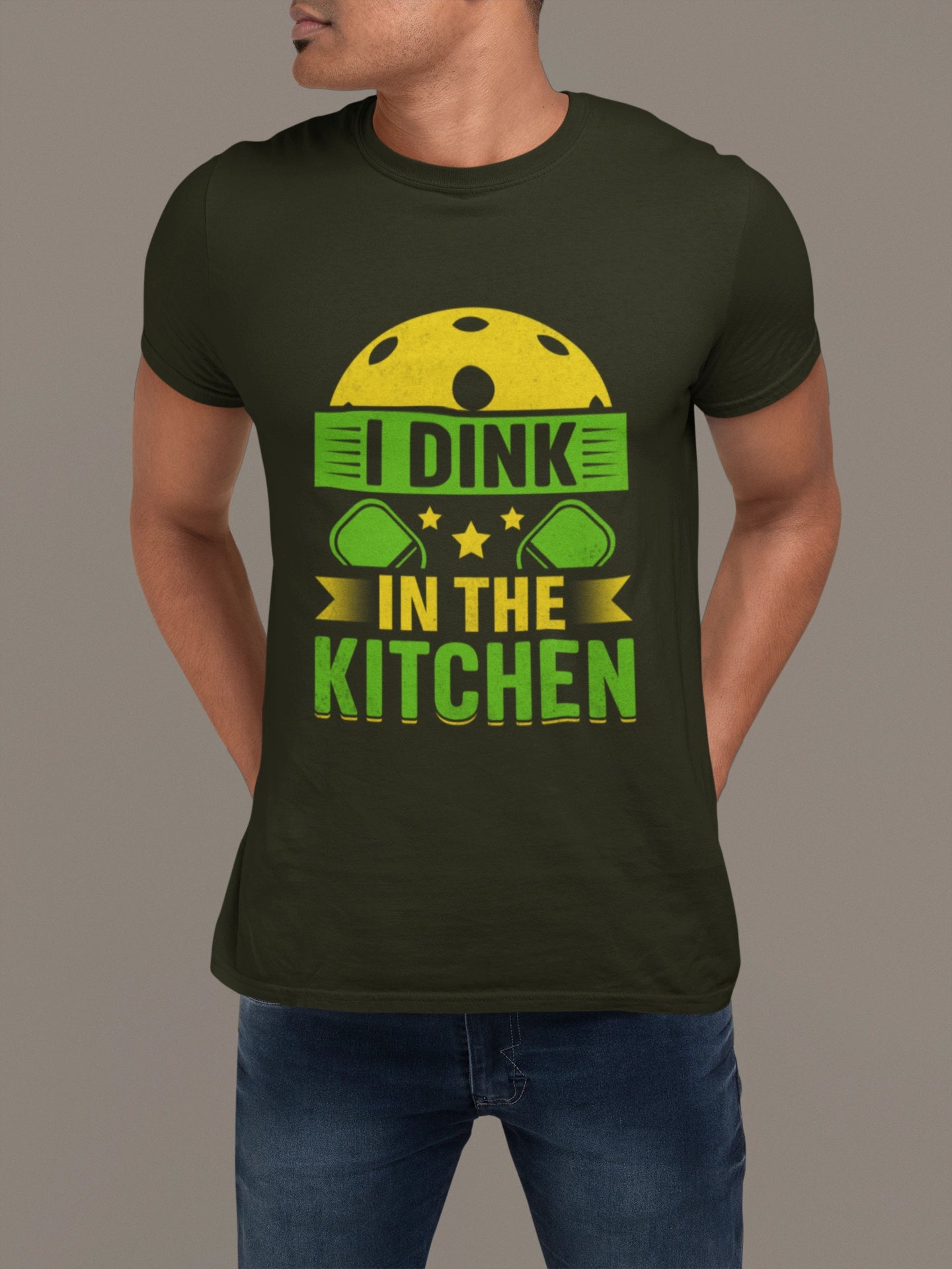 I Dink in the Kitchen – Bold Pickleball Statement Tee