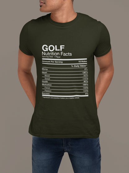 Golf Nutrition Facts