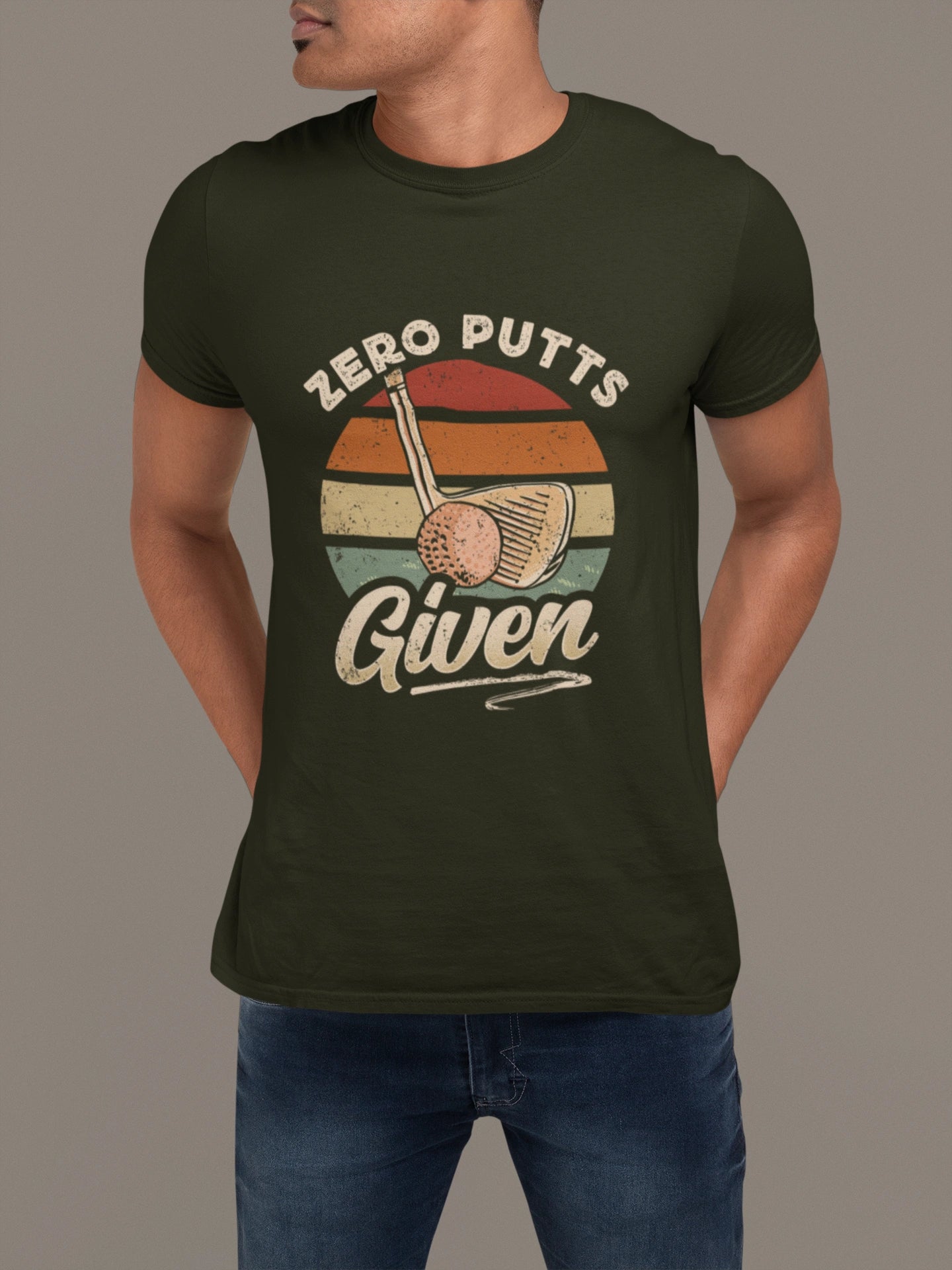 Zero Putts Given – Golf Attitude T-shirt