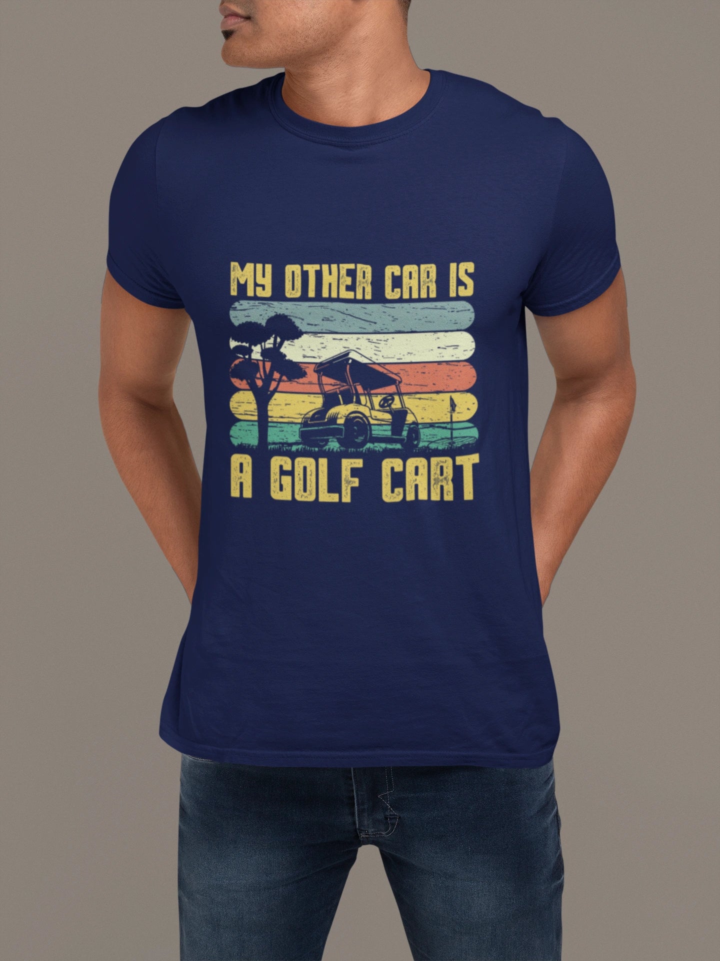My Other Car is a Golf Cart - Funny Golf T-shirt
