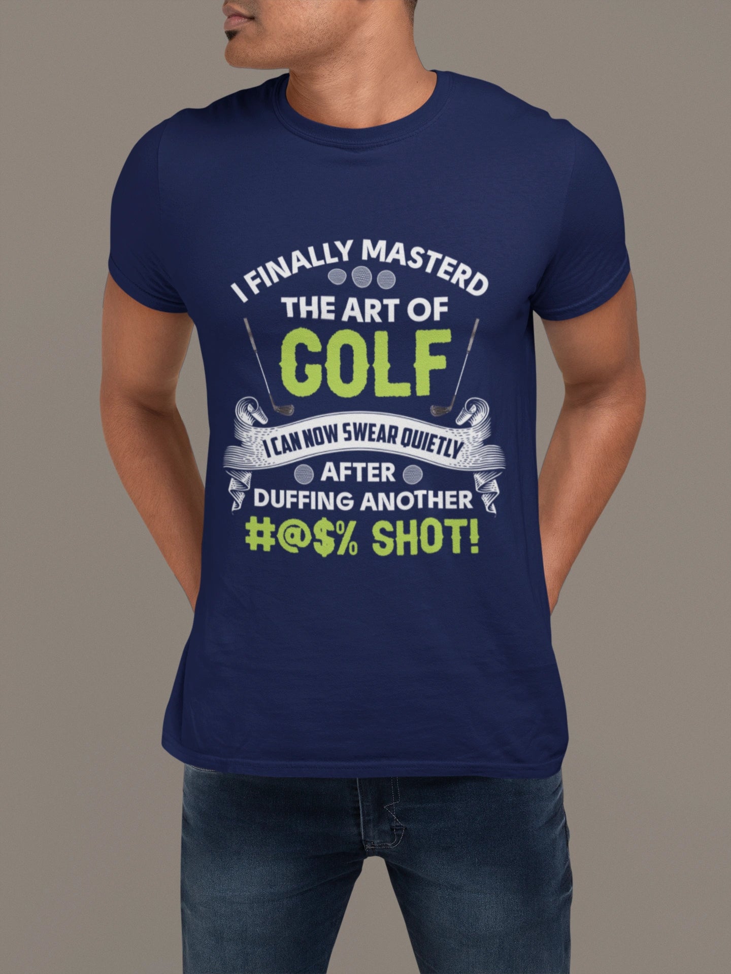 Mastered Golf Tee – Quiet Swearing, Major Progress