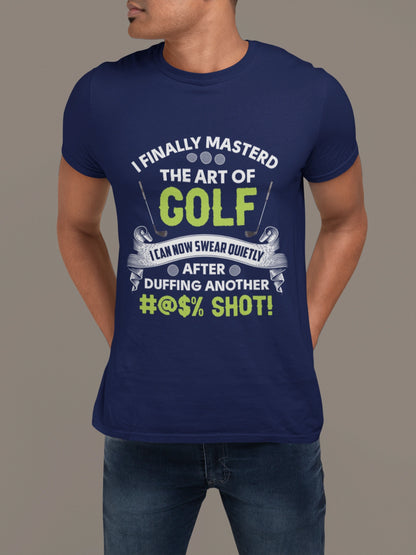 Mastered Golf Tee – Quiet Swearing, Major Progress