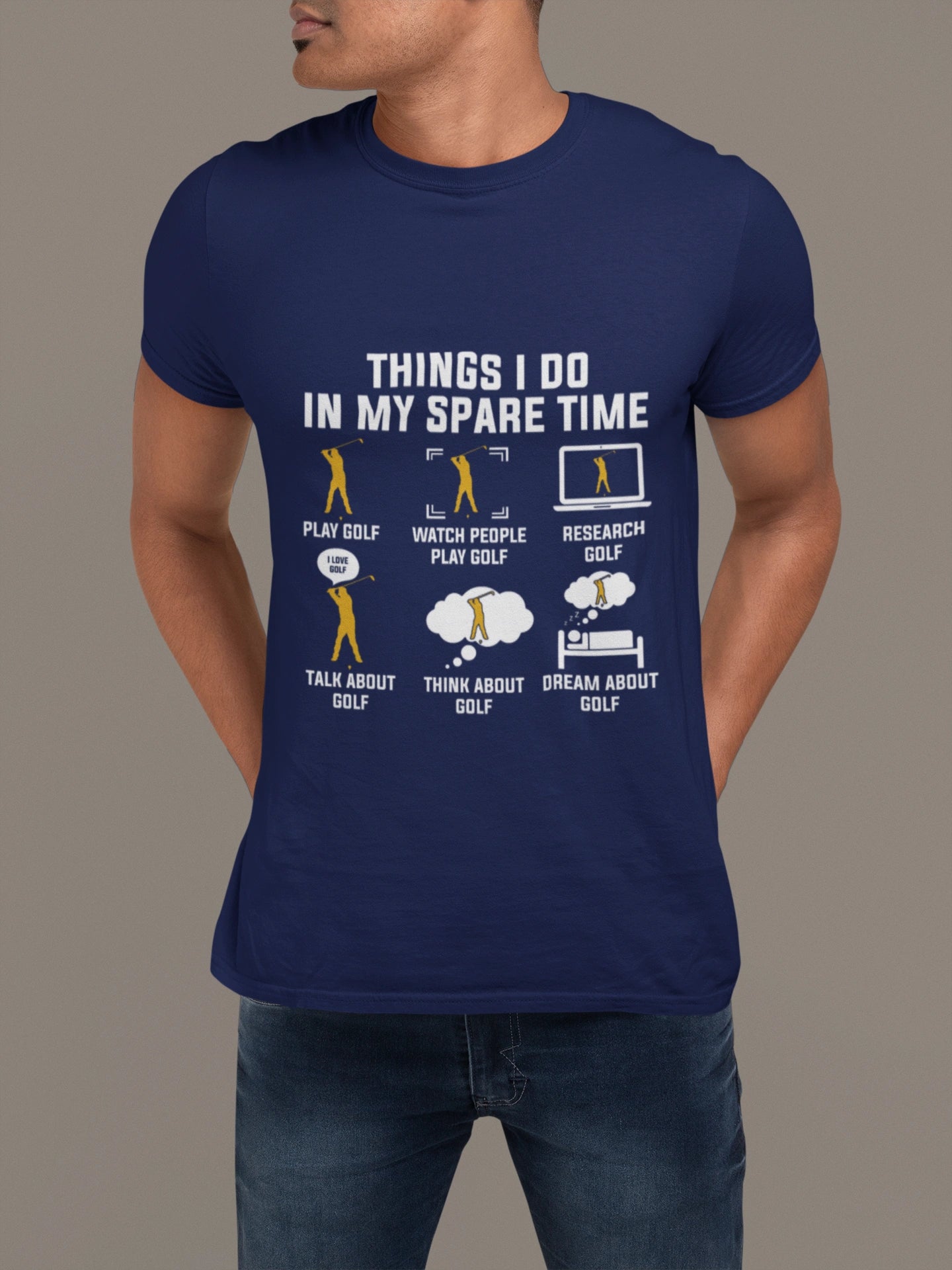 Things I Do in My Spare Time – Golf Obsession T-shirt