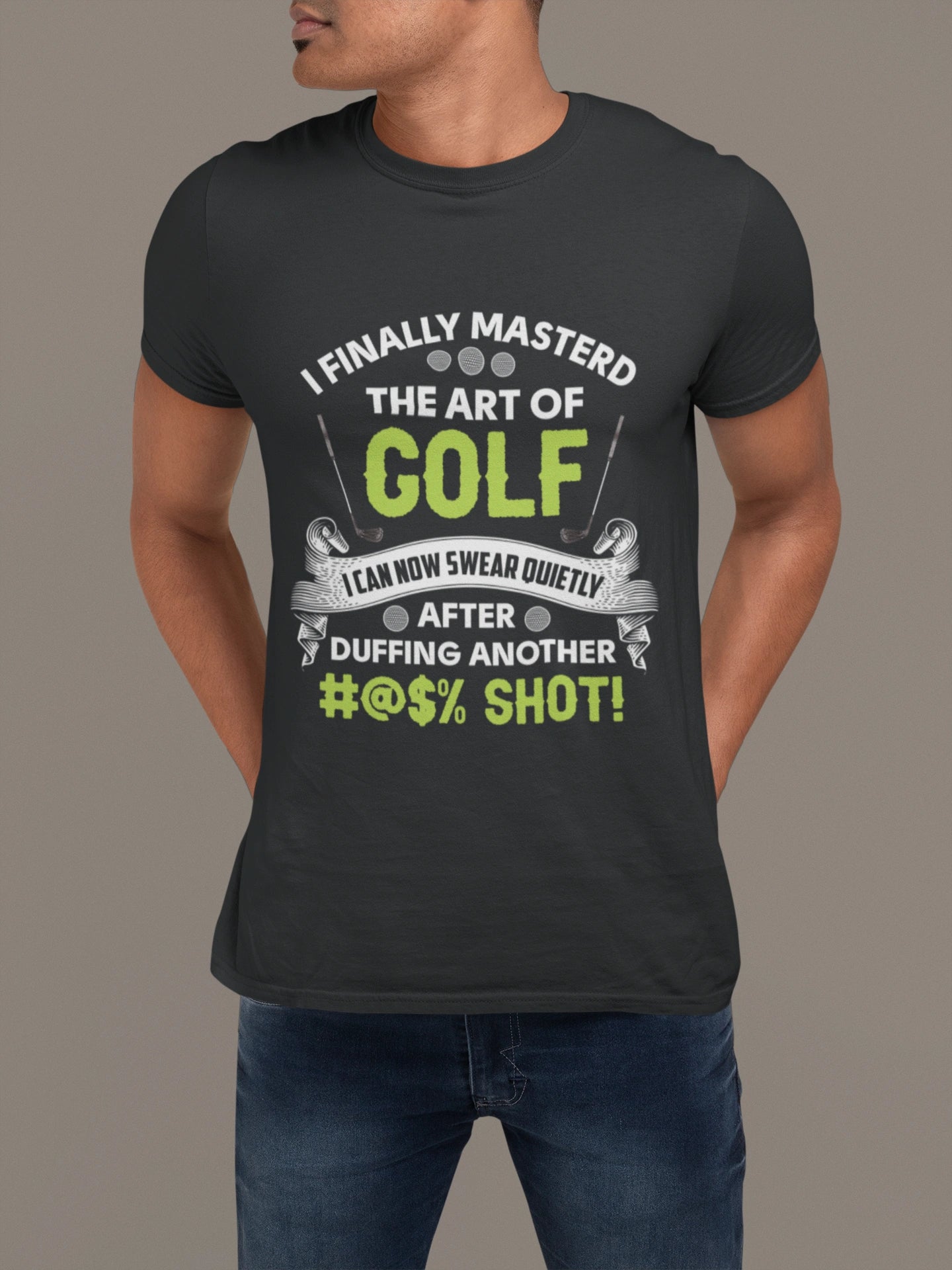 Mastered Golf Tee – Quiet Swearing, Major Progress
