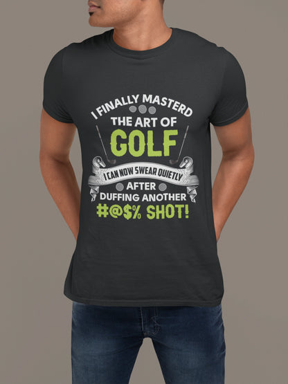 Mastered Golf Tee – Quiet Swearing, Major Progress