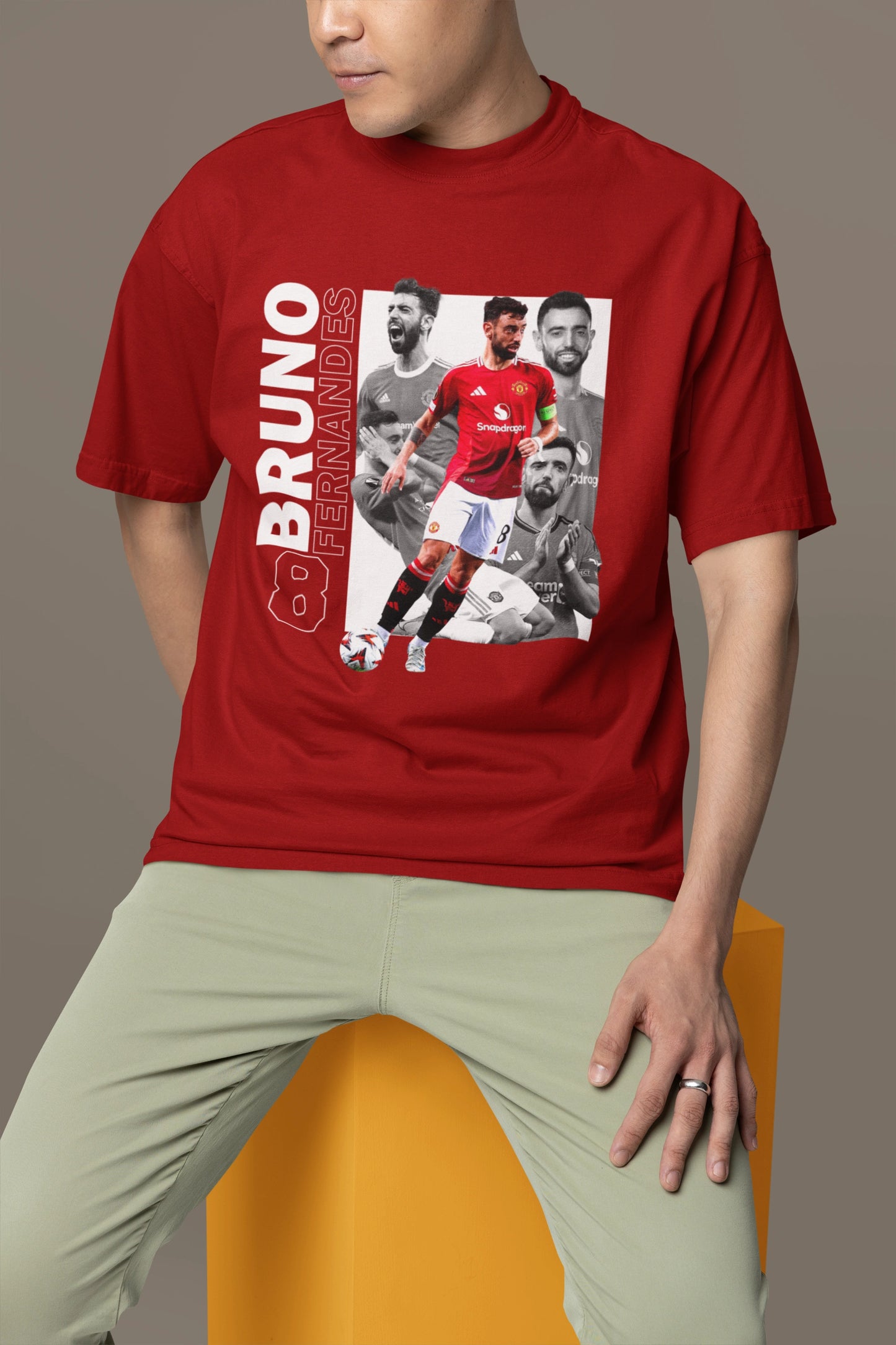 Bruno Fernandes – Football Players Edition Oversized T-Shirt