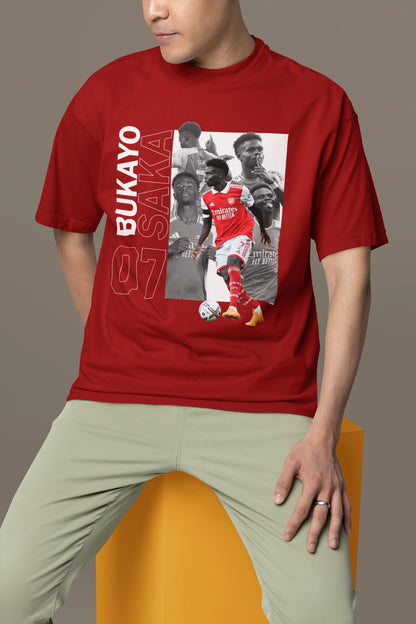 Bukayo Saka – Football Players Edition Oversized T-Shirt