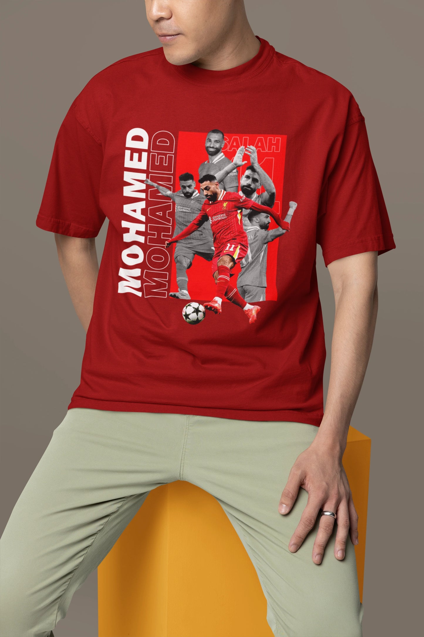 Mohamed Salah – Football Players Edition Oversized T-Shirt