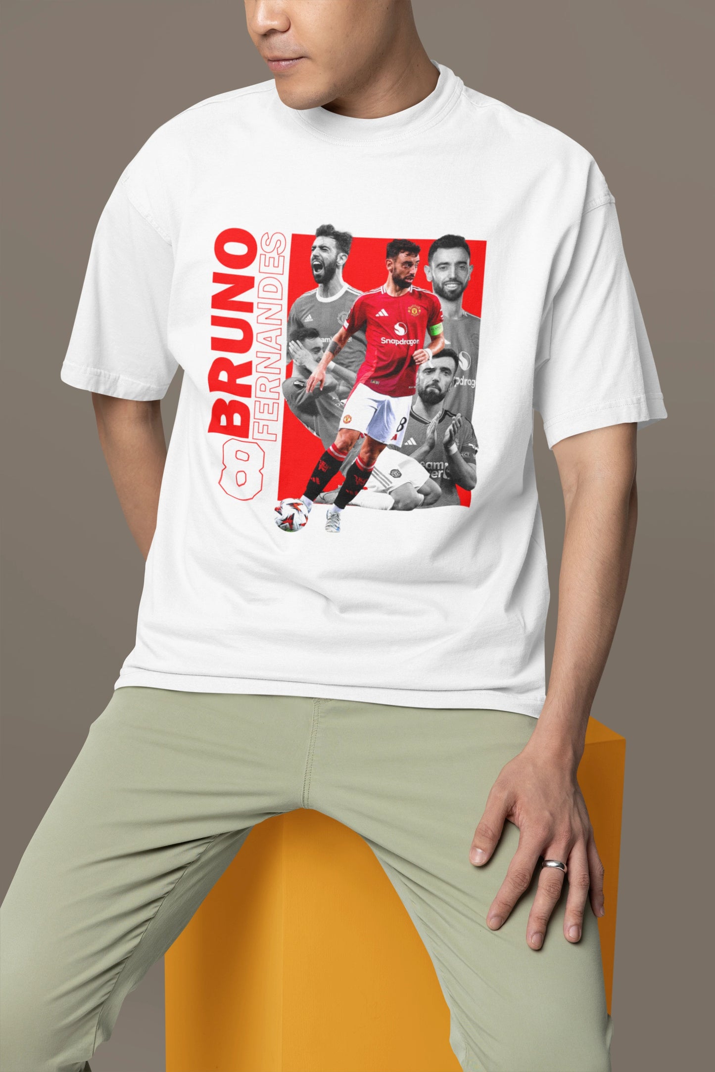 Bruno Fernandes – Football Players Edition Oversized T-Shirt