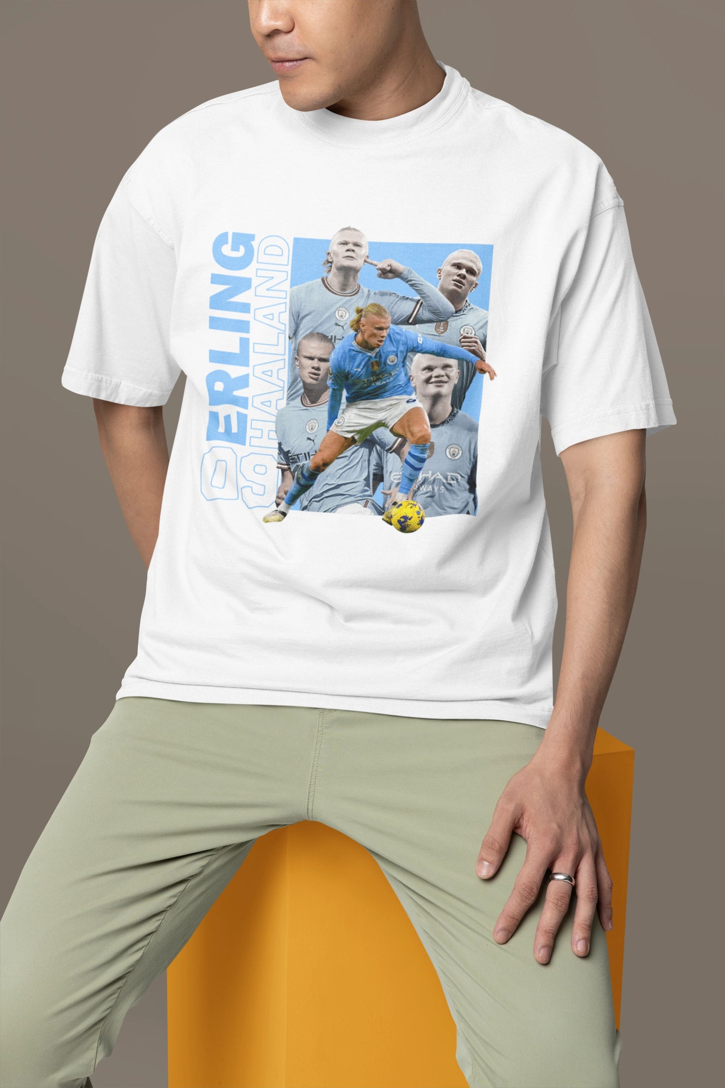 Erling Haaland – Football Players Edition Oversized T-Shirt