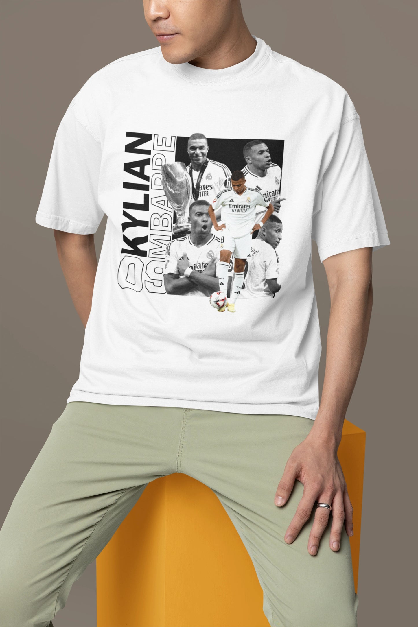 Kylian Mbappé – Football Players Edition Oversized T-Shirt