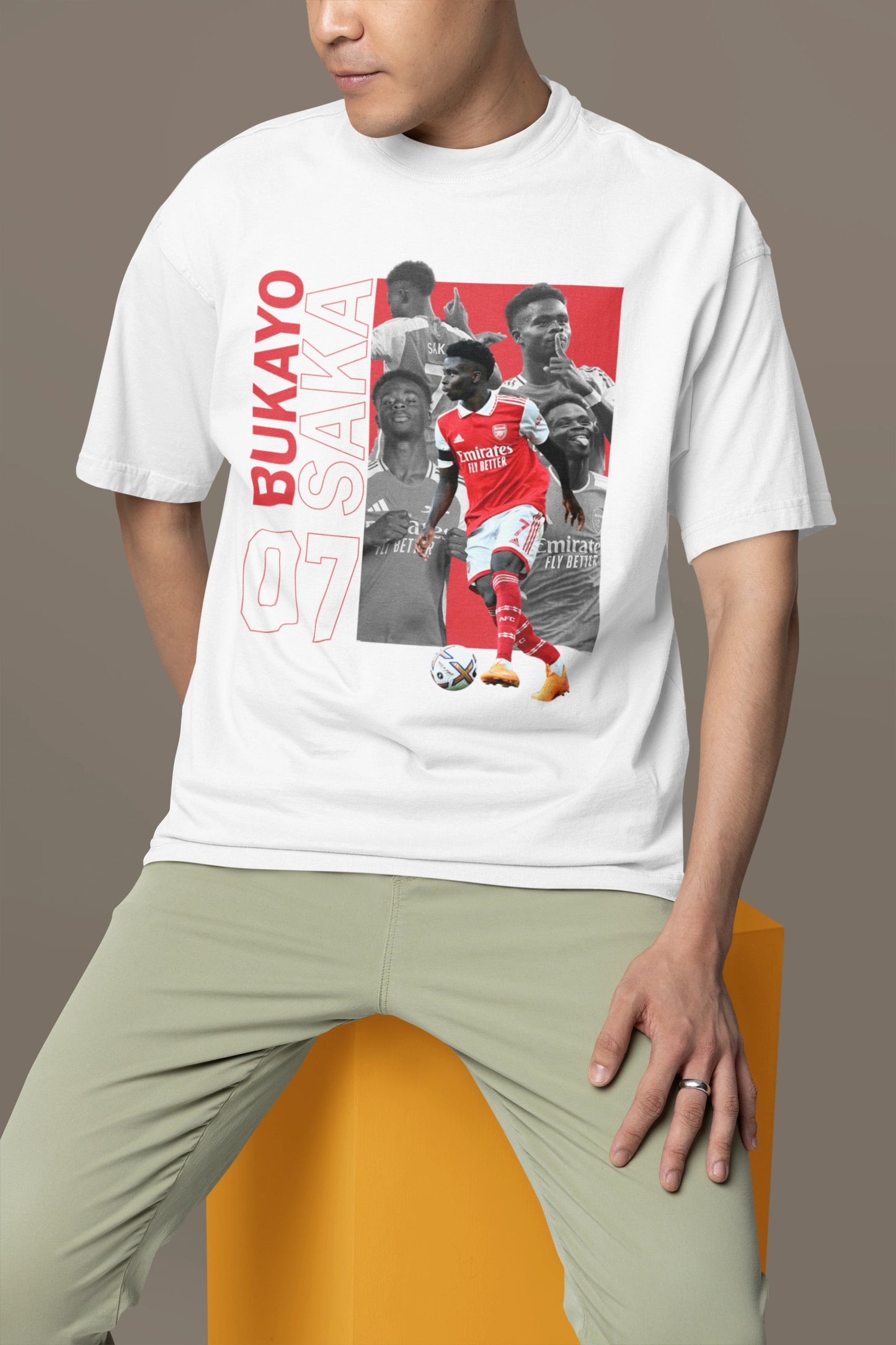 Bukayo Saka – Football Players Edition Oversized T-Shirt