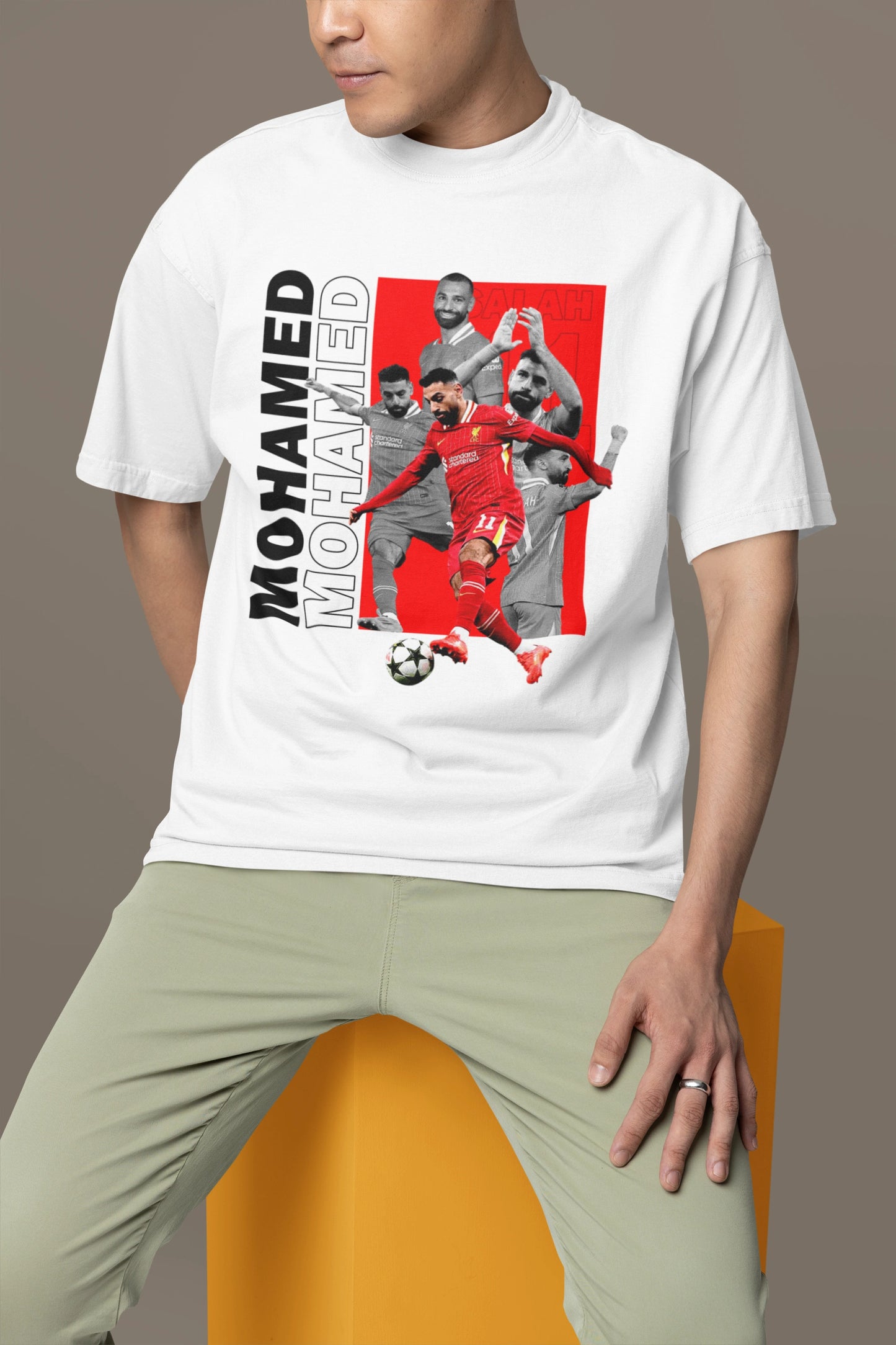 Mohamed Salah – Football Players Edition Oversized T-Shirt