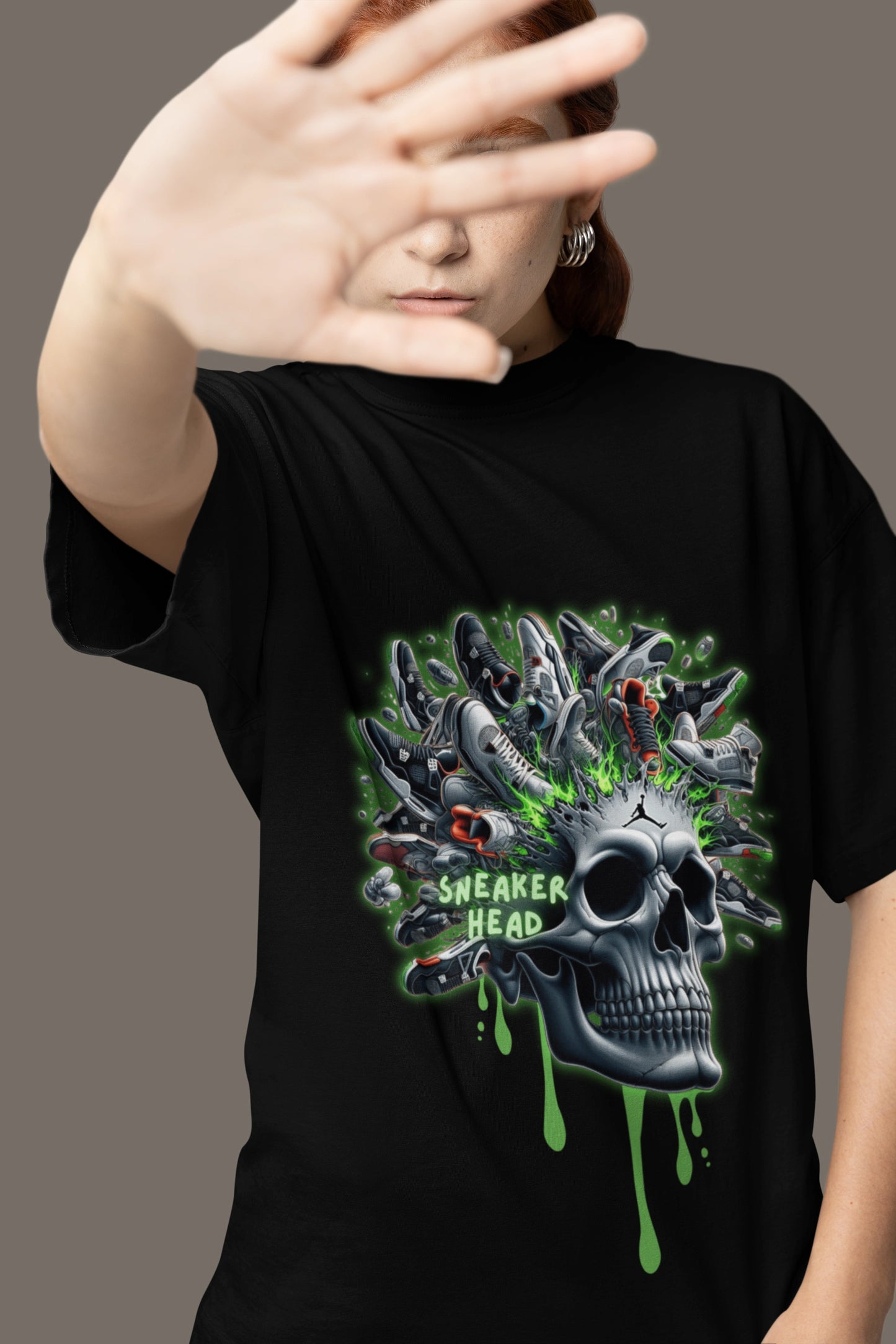 Sneaker Head – Oversized Terry Tee