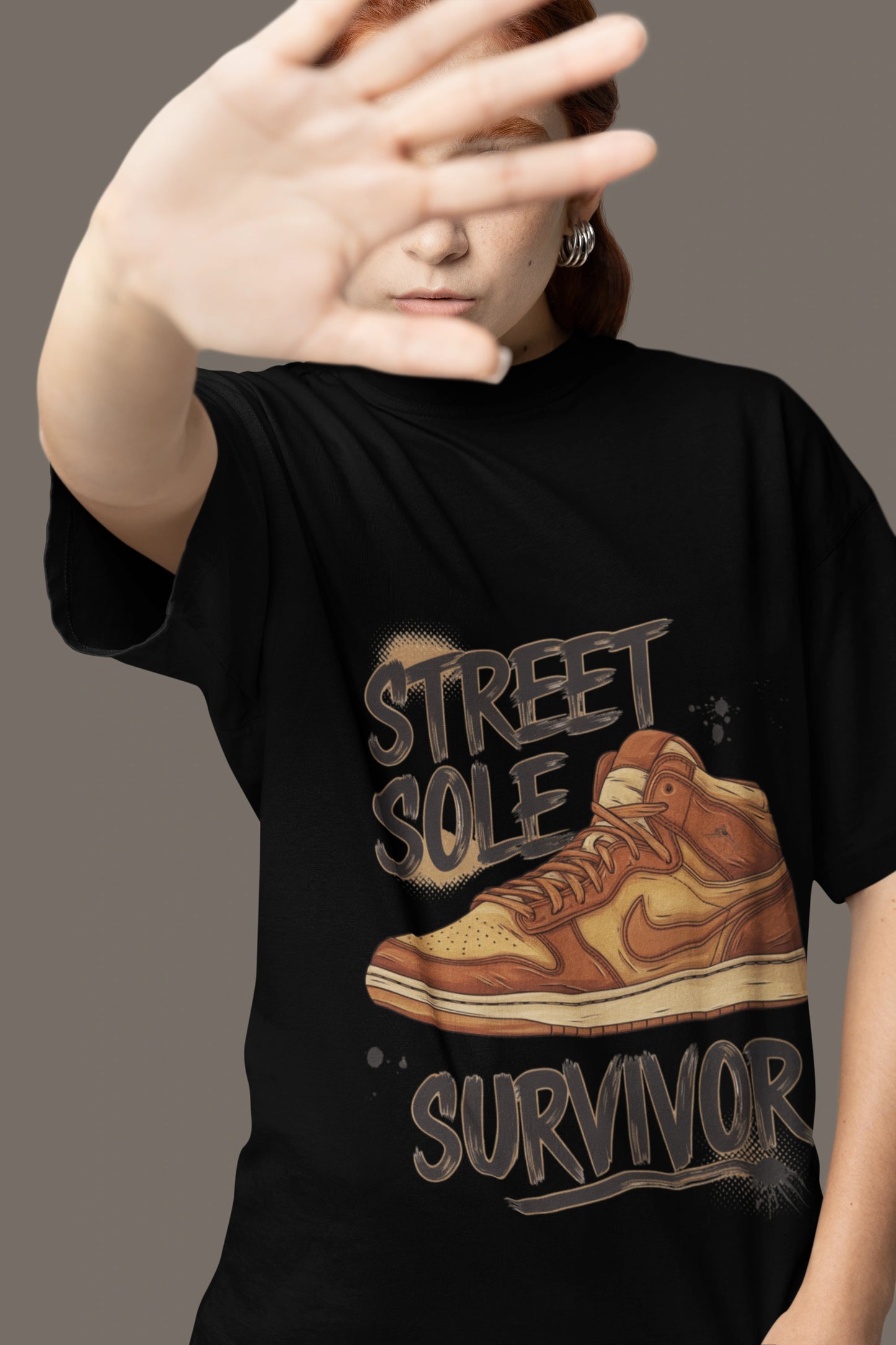 Street Sole Survivor – Oversized Tee