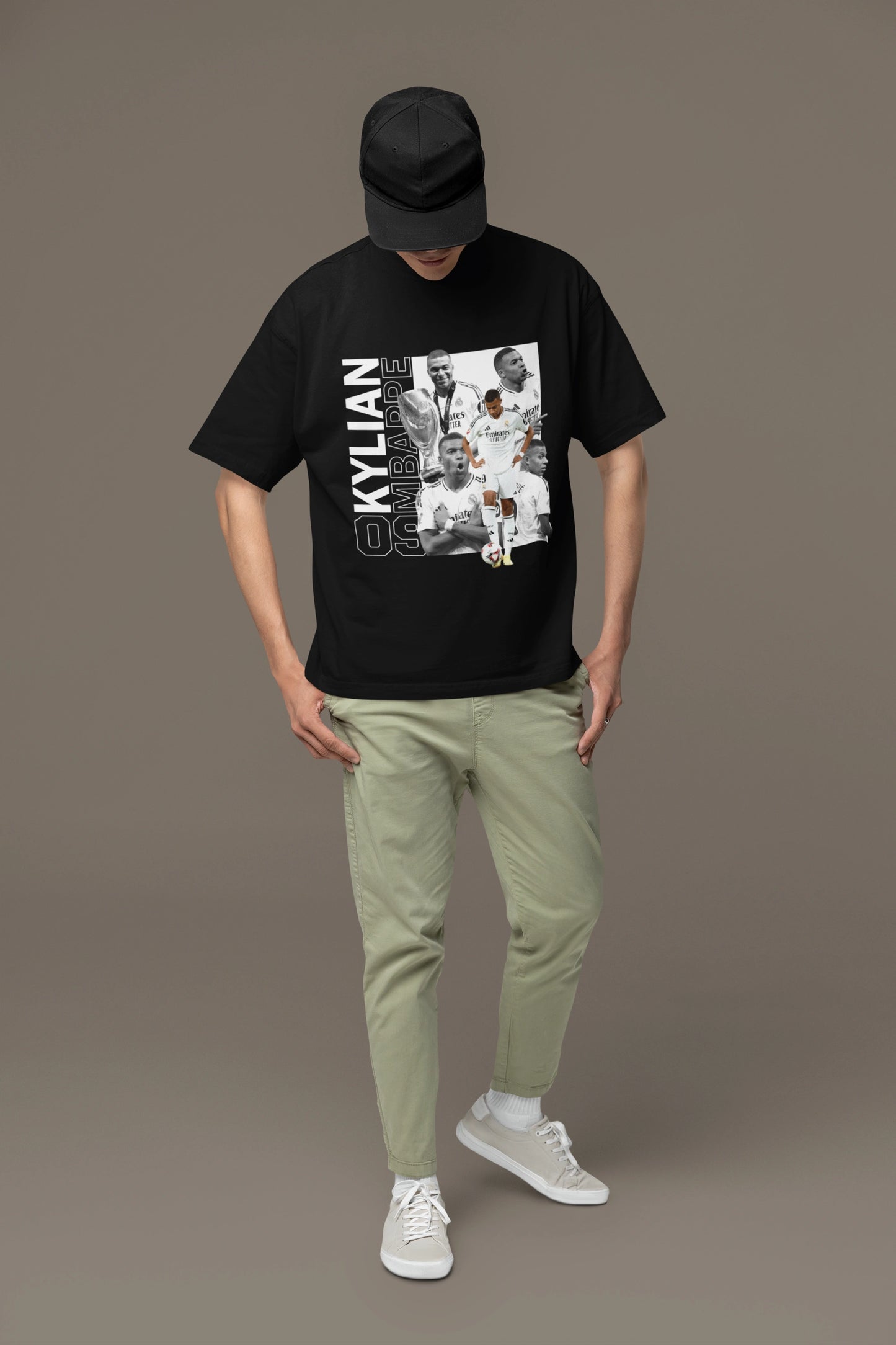 Kylian Mbappé – Football Players Edition Oversized T-Shirt