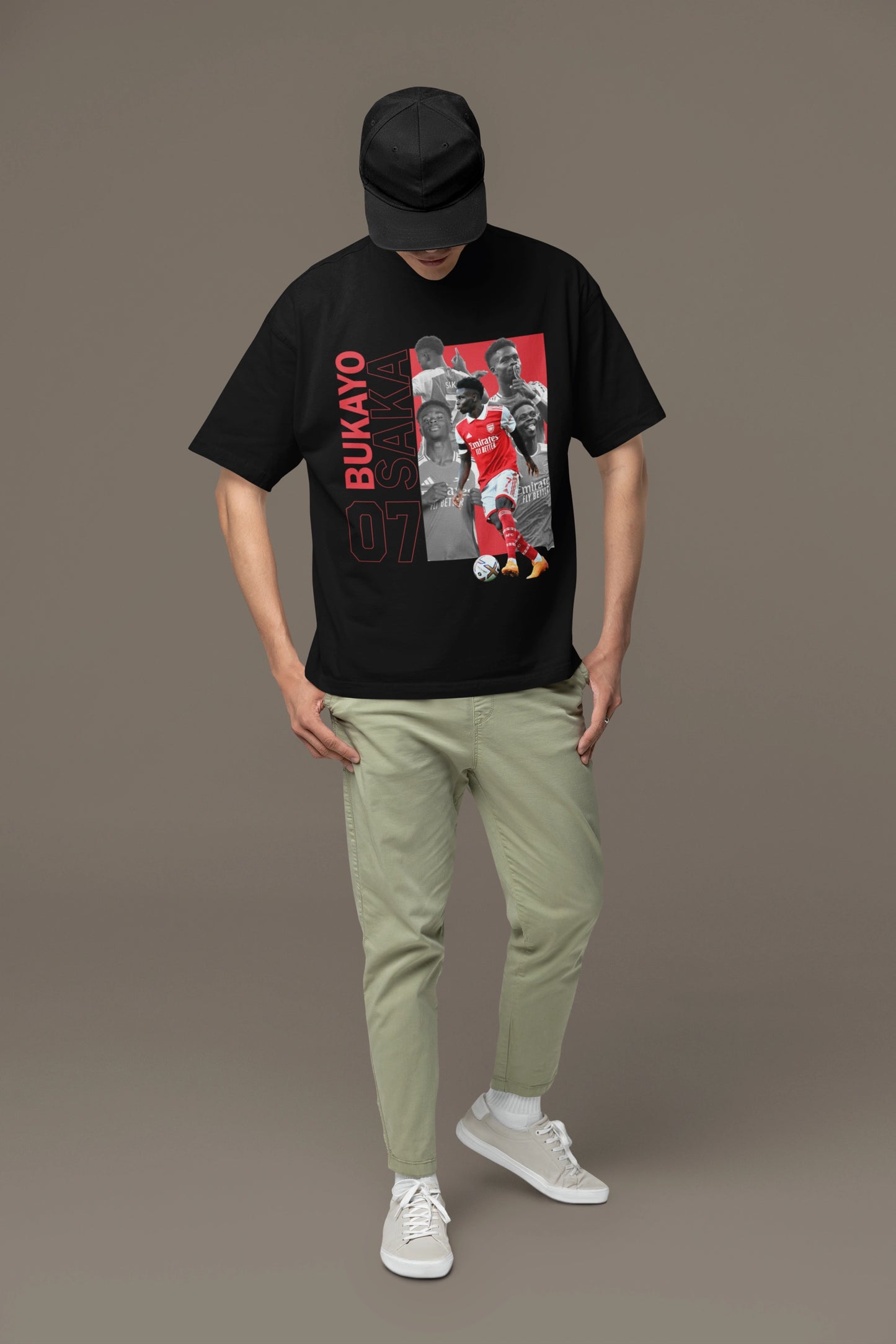 Bukayo Saka – Football Players Edition Oversized T-Shirt