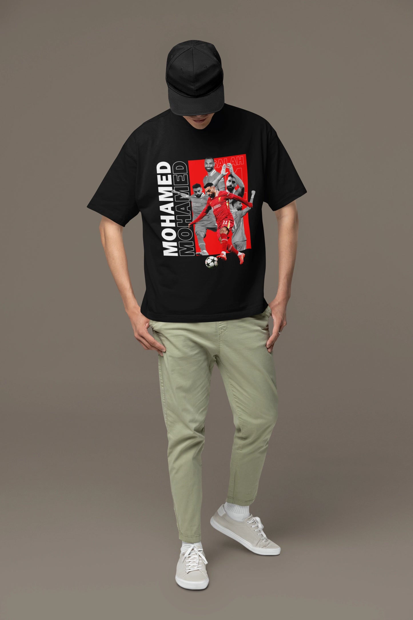 Mohamed Salah – Football Players Edition Oversized T-Shirt