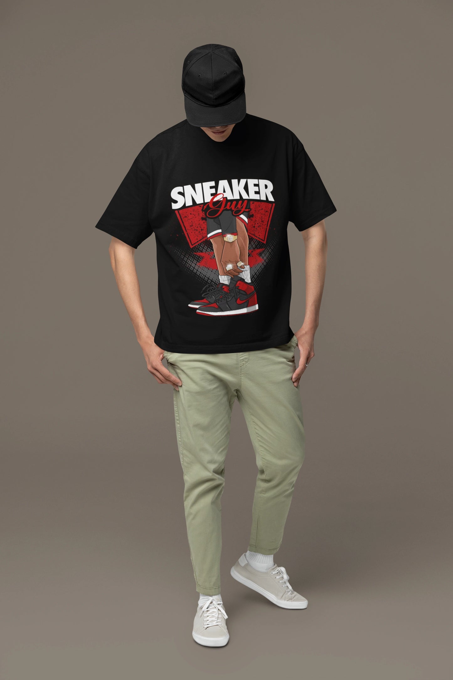 Sneaker Guy – Oversized Terry Tee