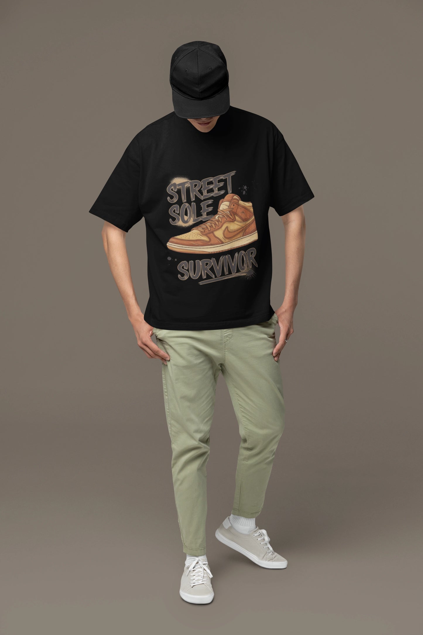 Street Sole Survivor – Oversized Tee
