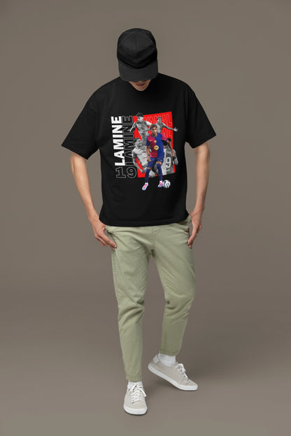 Lamine Yamal – Football Players Edition Oversized T-Shirt