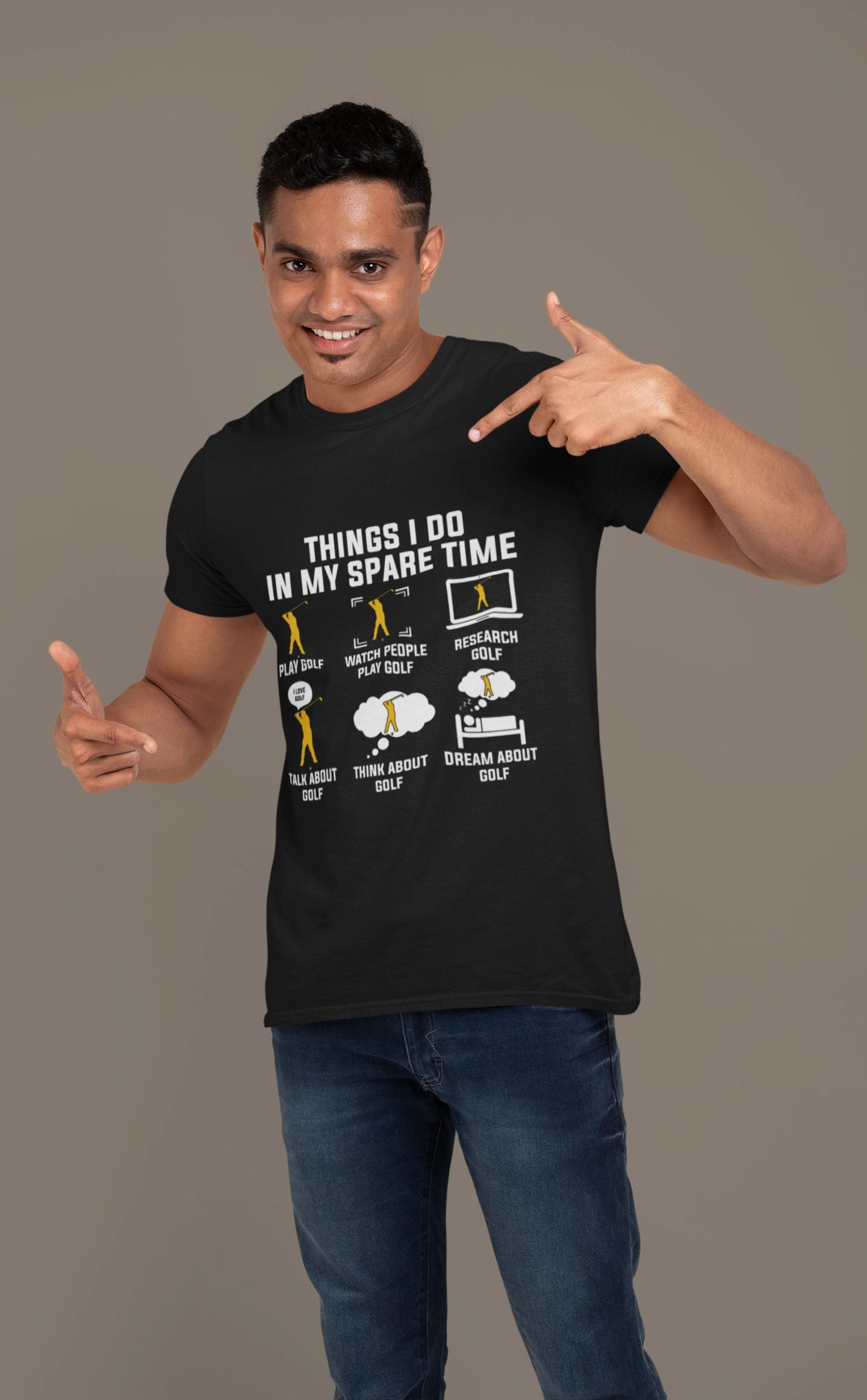 Things I Do in My Spare Time – Golf Obsession T-shirt