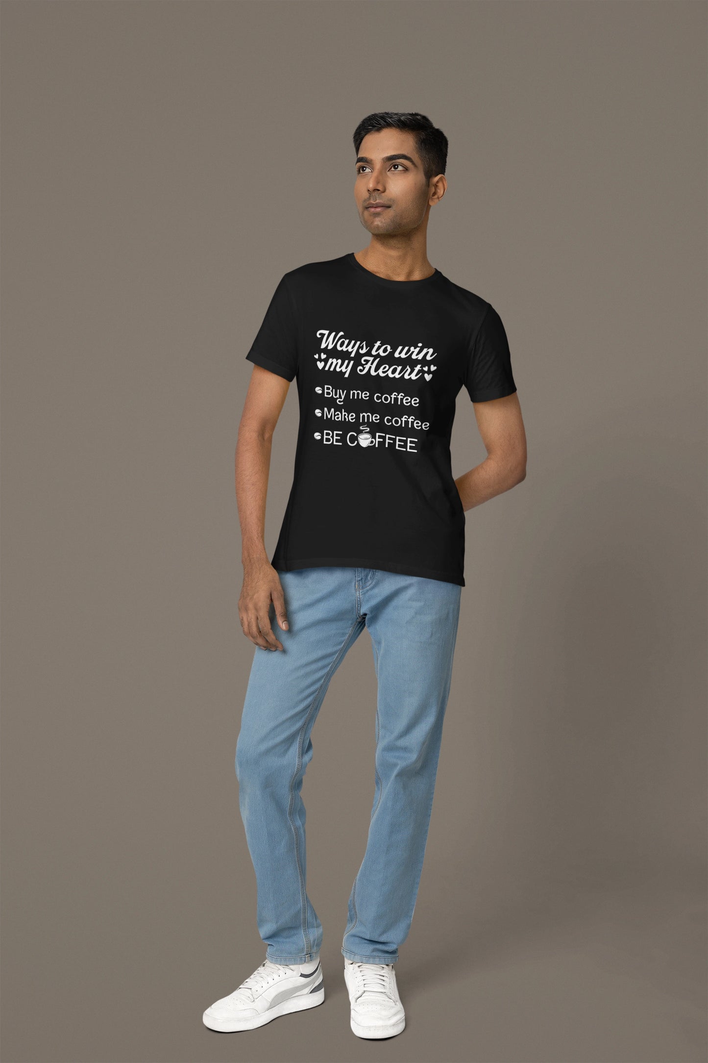 Ways to Win My Heart Coffee T-Shirt
