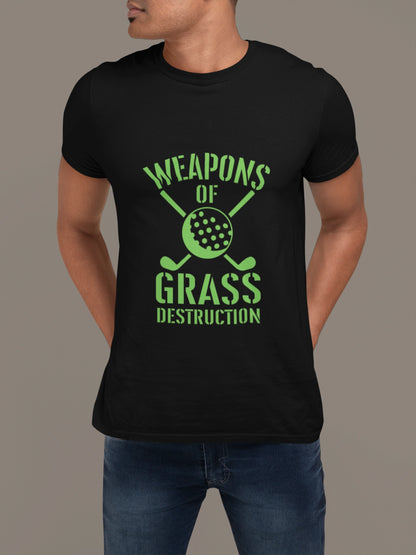 Weapons of Grass Destruction - Golf T-shirt