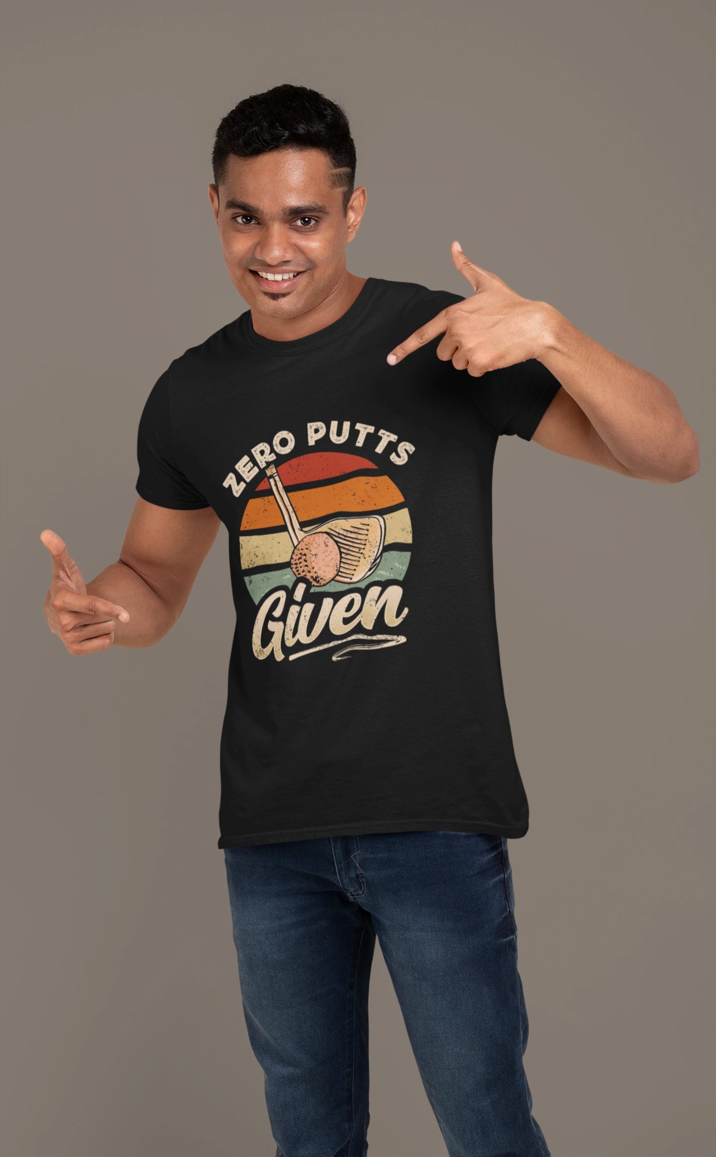 Zero Putts Given – Golf Attitude T-shirt