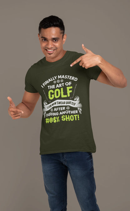 Mastered Golf Tee – Quiet Swearing, Major Progress