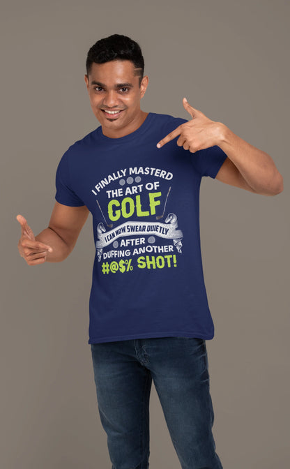 Mastered Golf Tee – Quiet Swearing, Major Progress