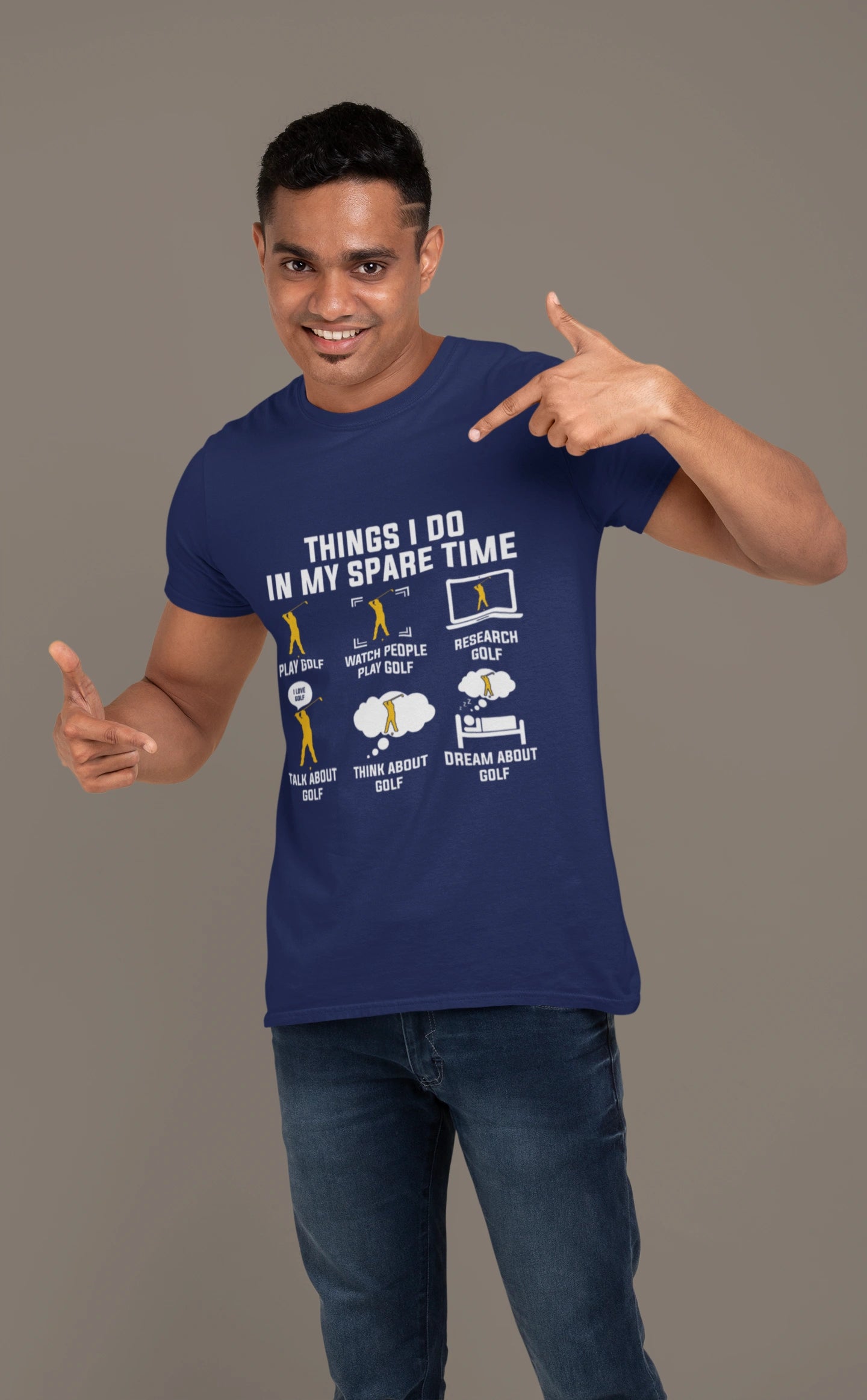 Things I Do in My Spare Time – Golf Obsession T-shirt