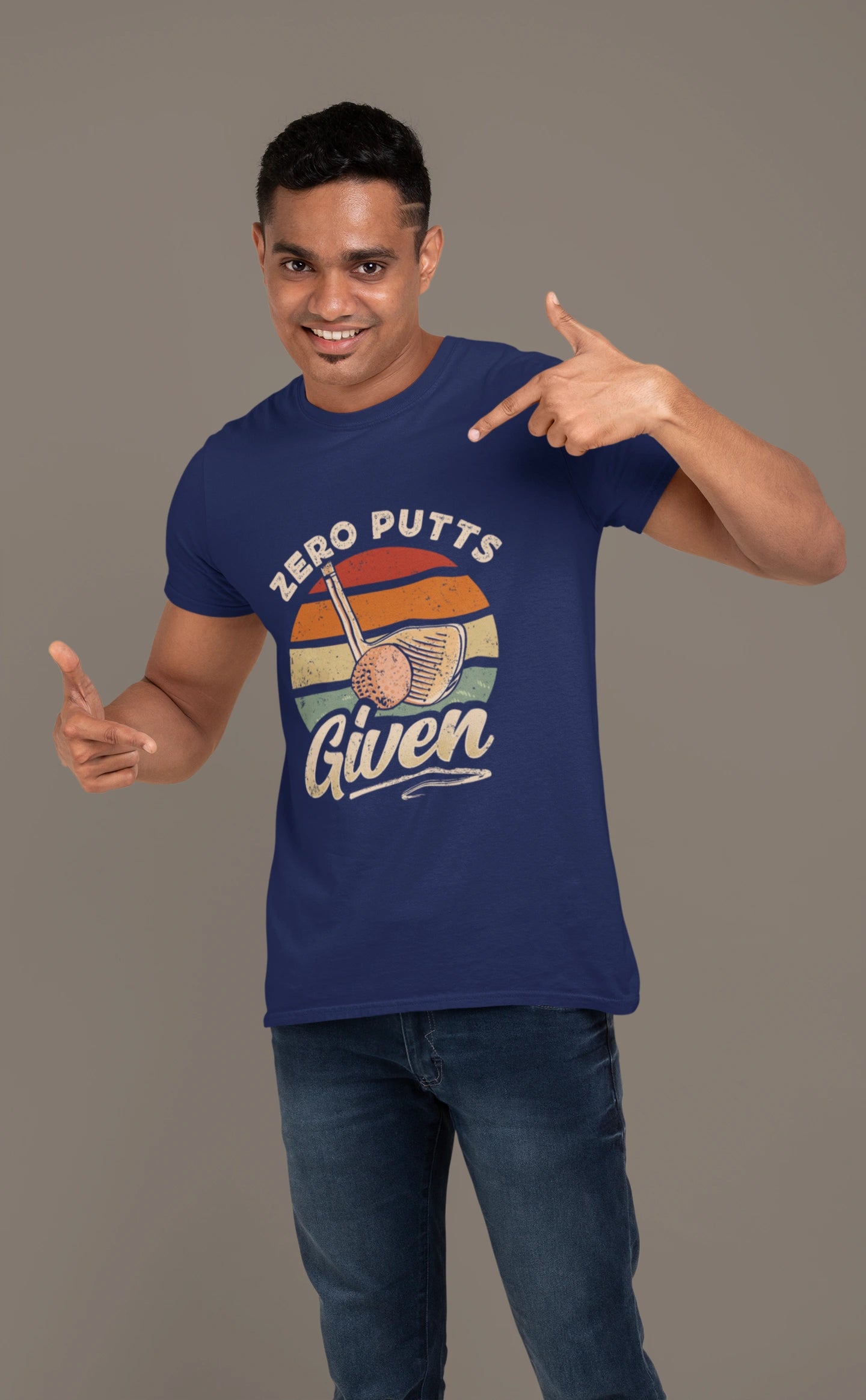 Zero Putts Given – Golf Attitude T-shirt
