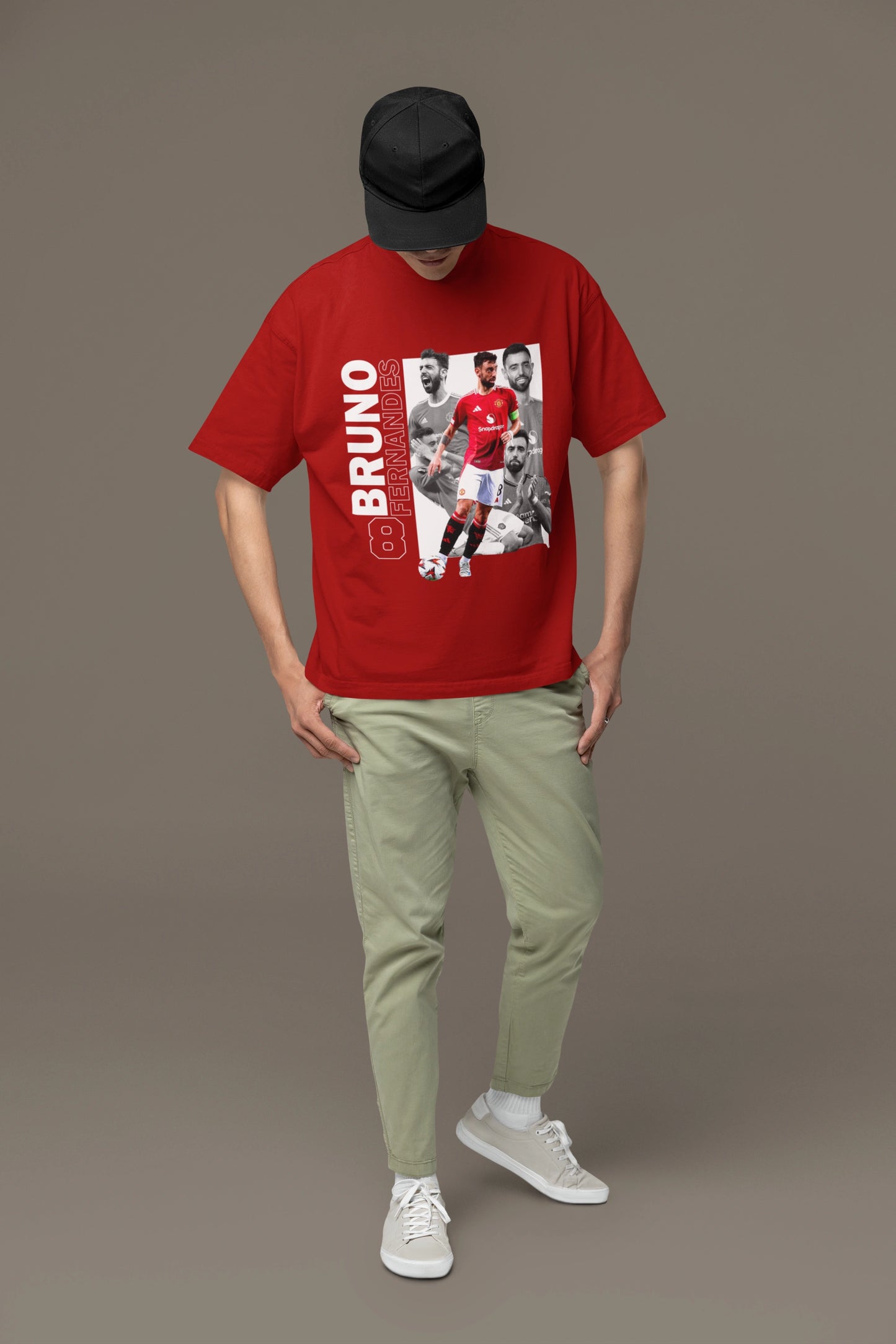 Bruno Fernandes – Football Players Edition Oversized T-Shirt