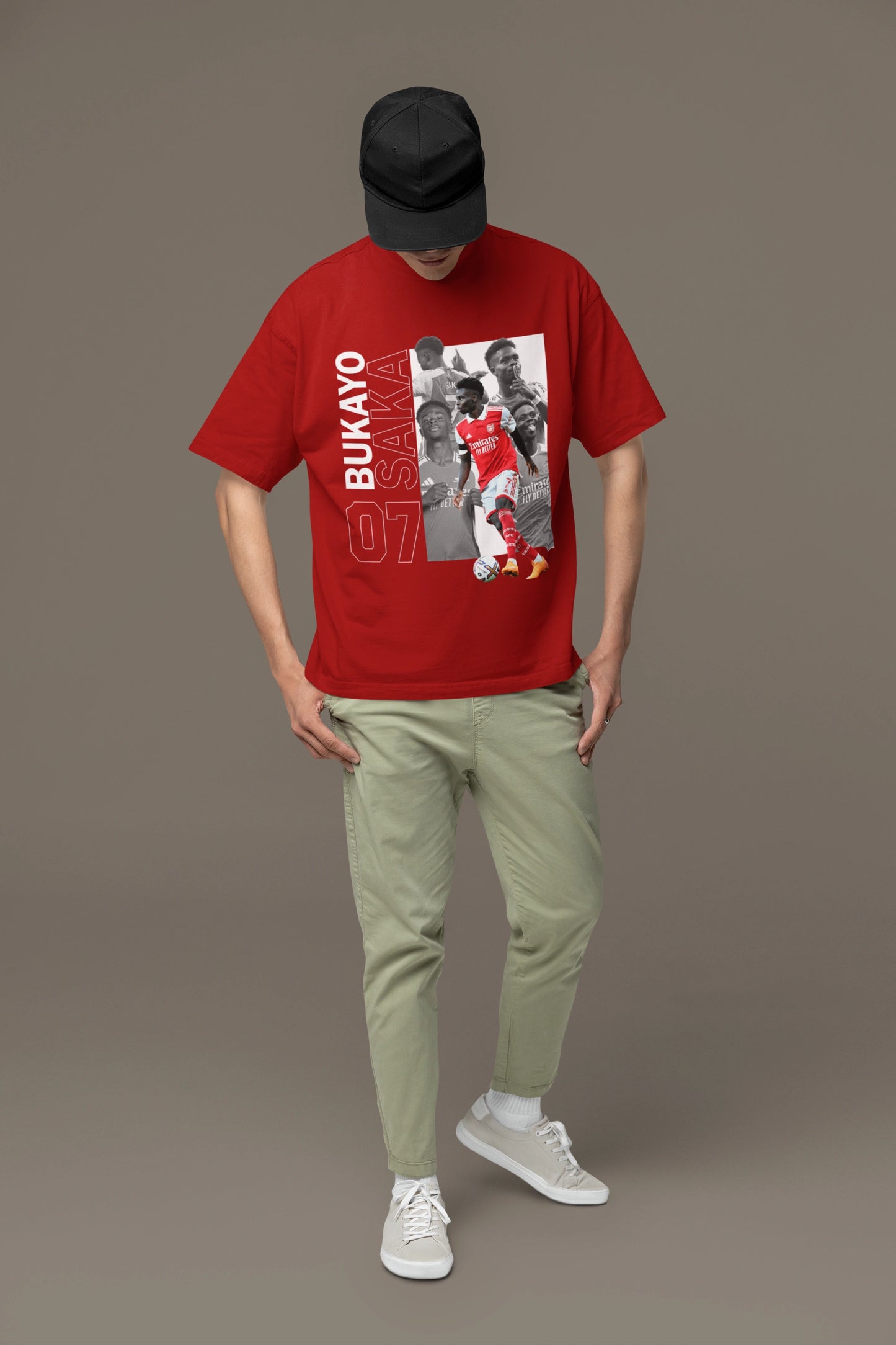Bukayo Saka – Football Players Edition Oversized T-Shirt