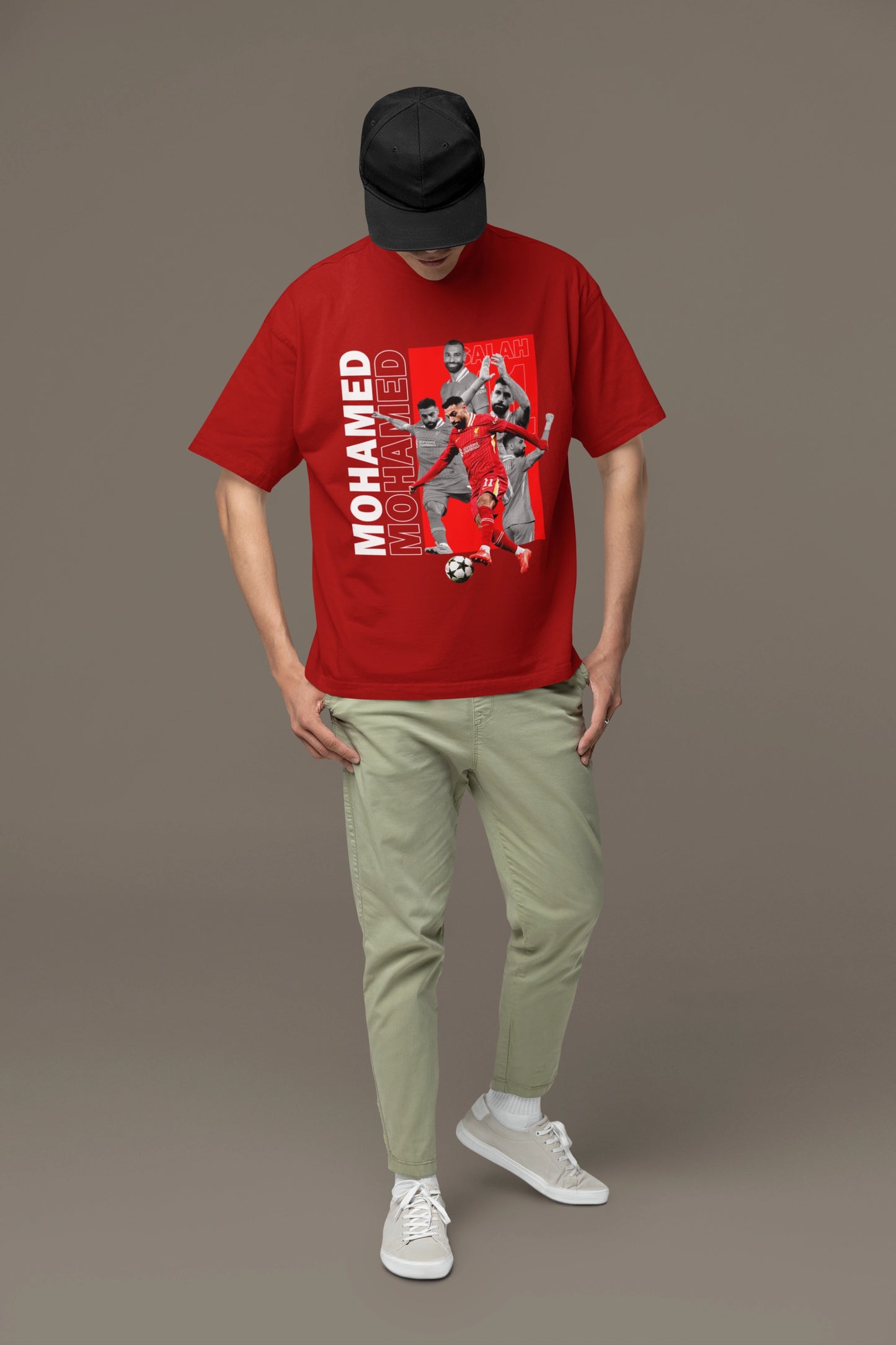 Mohamed Salah – Football Players Edition Oversized T-Shirt