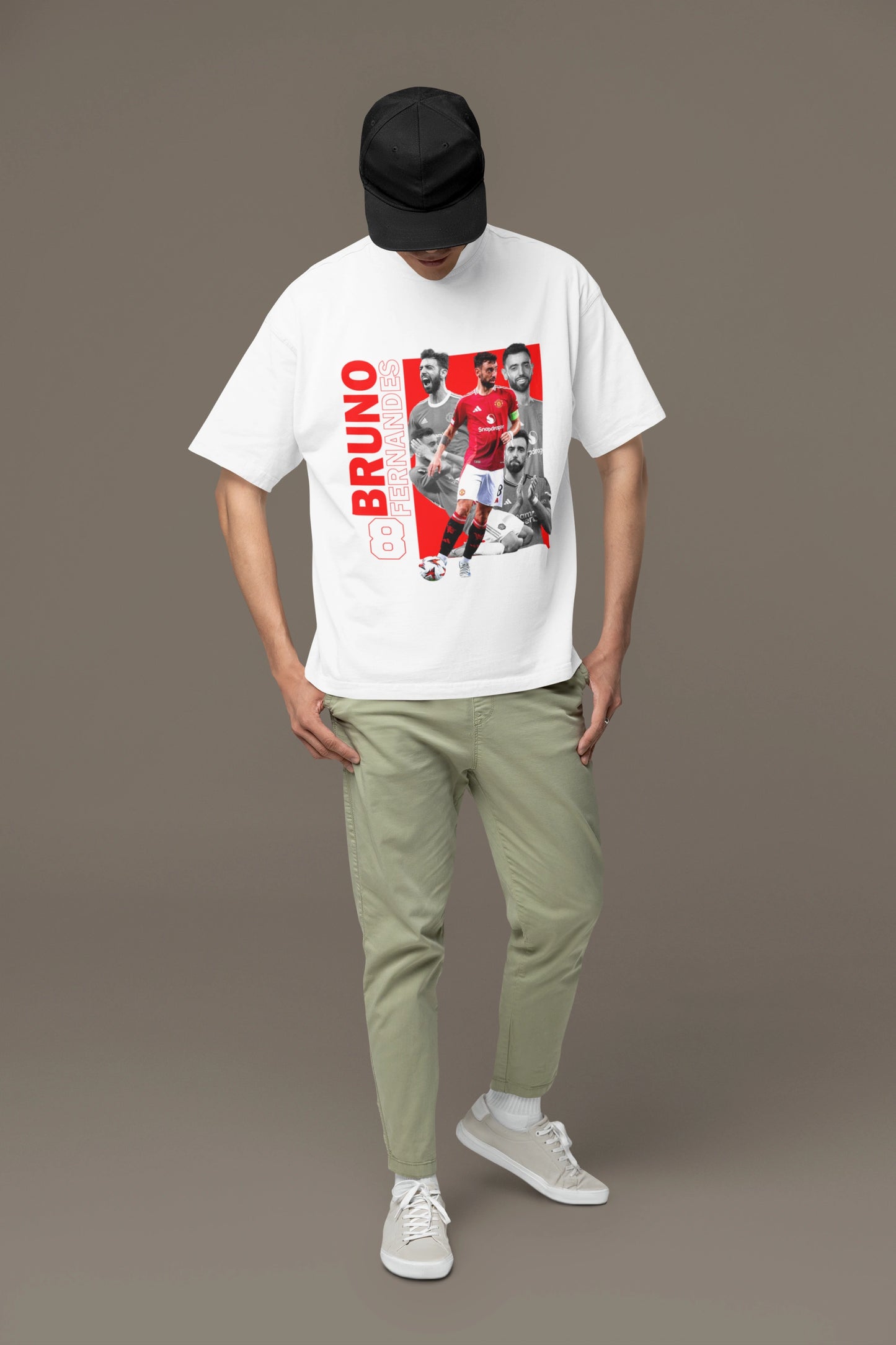 Bruno Fernandes – Football Players Edition Oversized T-Shirt