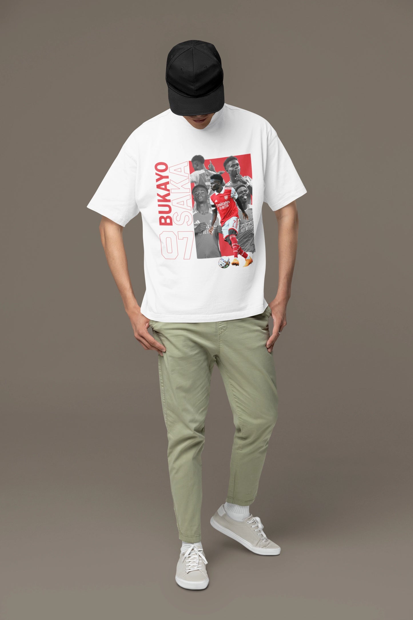 Bukayo Saka – Football Players Edition Oversized T-Shirt