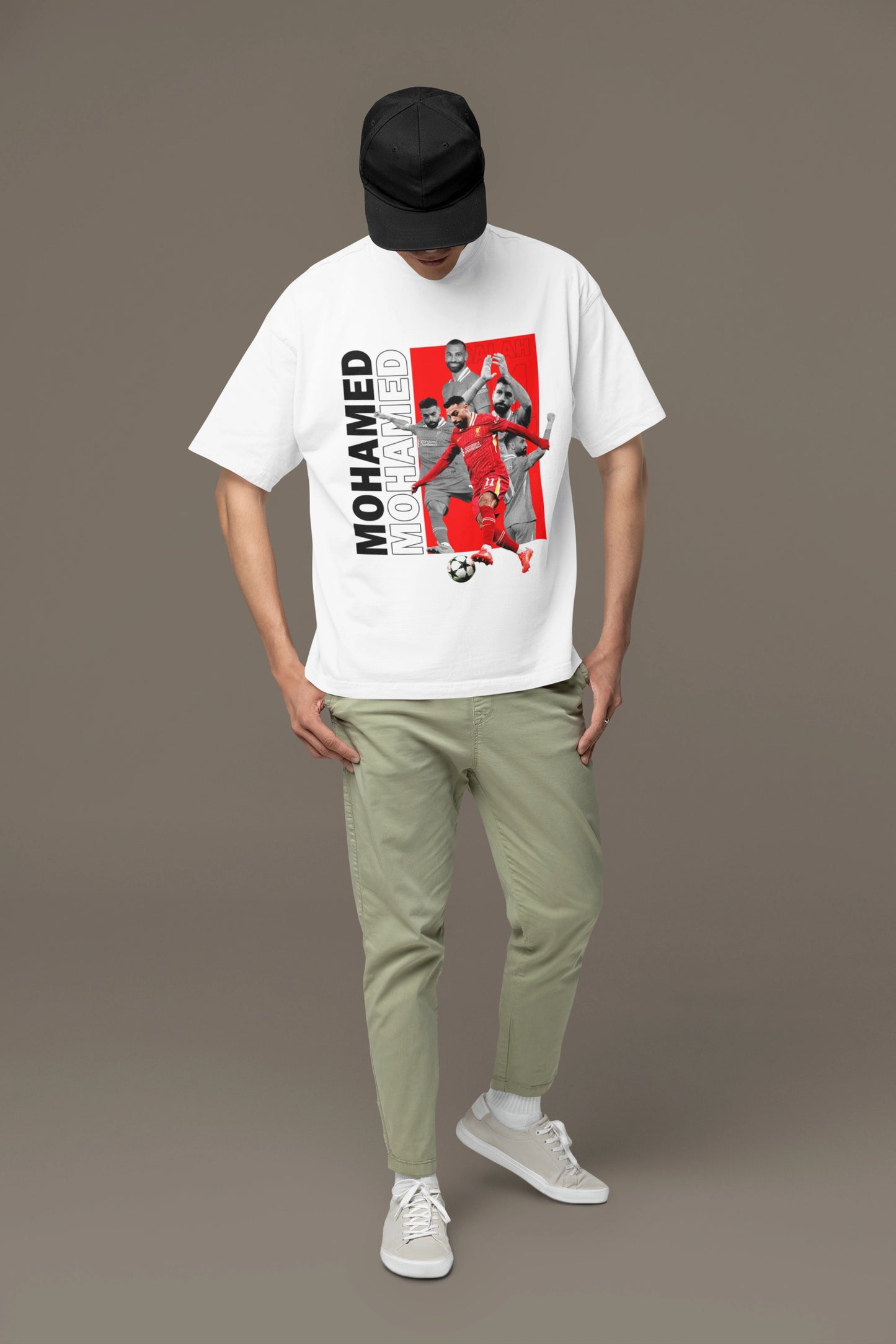 Mohamed Salah – Football Players Edition Oversized T-Shirt