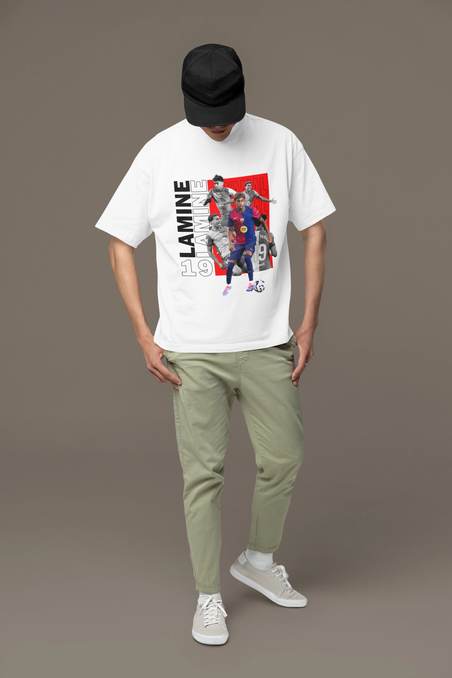 Lamine Yamal – Football Players Edition Oversized T-Shirt